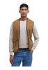 Barbour Smanicato Gilet Warm Pile Waistcoat Zip MLI0004 Brown