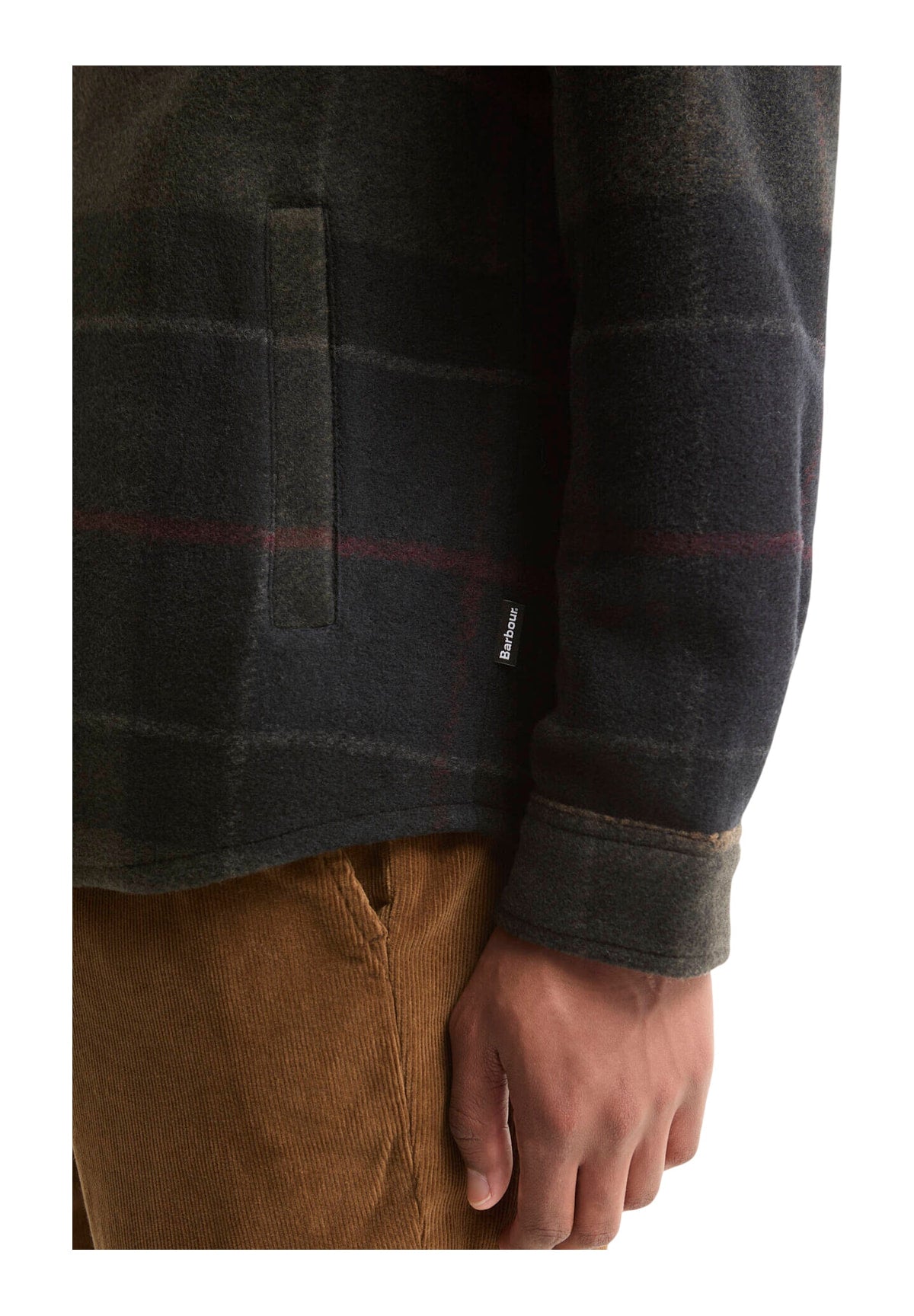Camicia Overshirt Woodlane Tail Brush Cck Ovsrt MOS0511 Shadow Classic Tartan