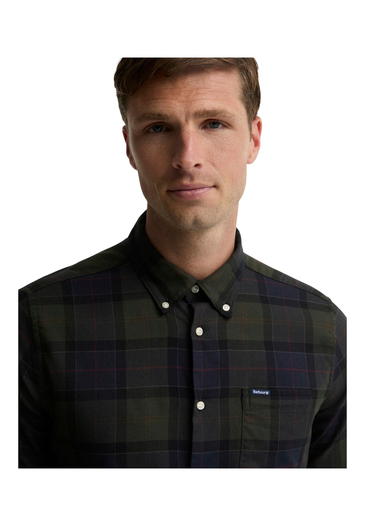 Camicia a Maniche Lunghe Fortrose Tailored Shirt MSH4991 Shadow Classic Tartan