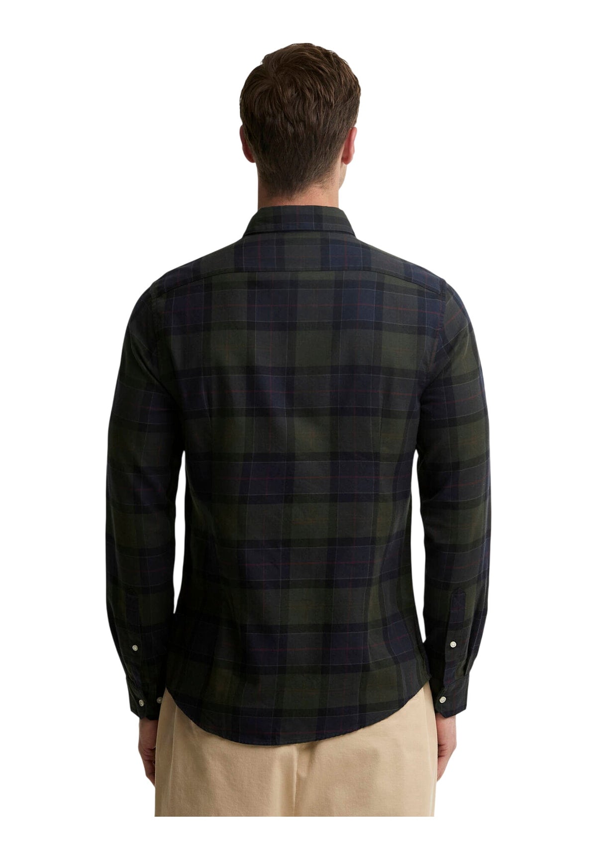 Camicia a Maniche Lunghe Fortrose Tailored Shirt MSH4991 Shadow Classic Tartan