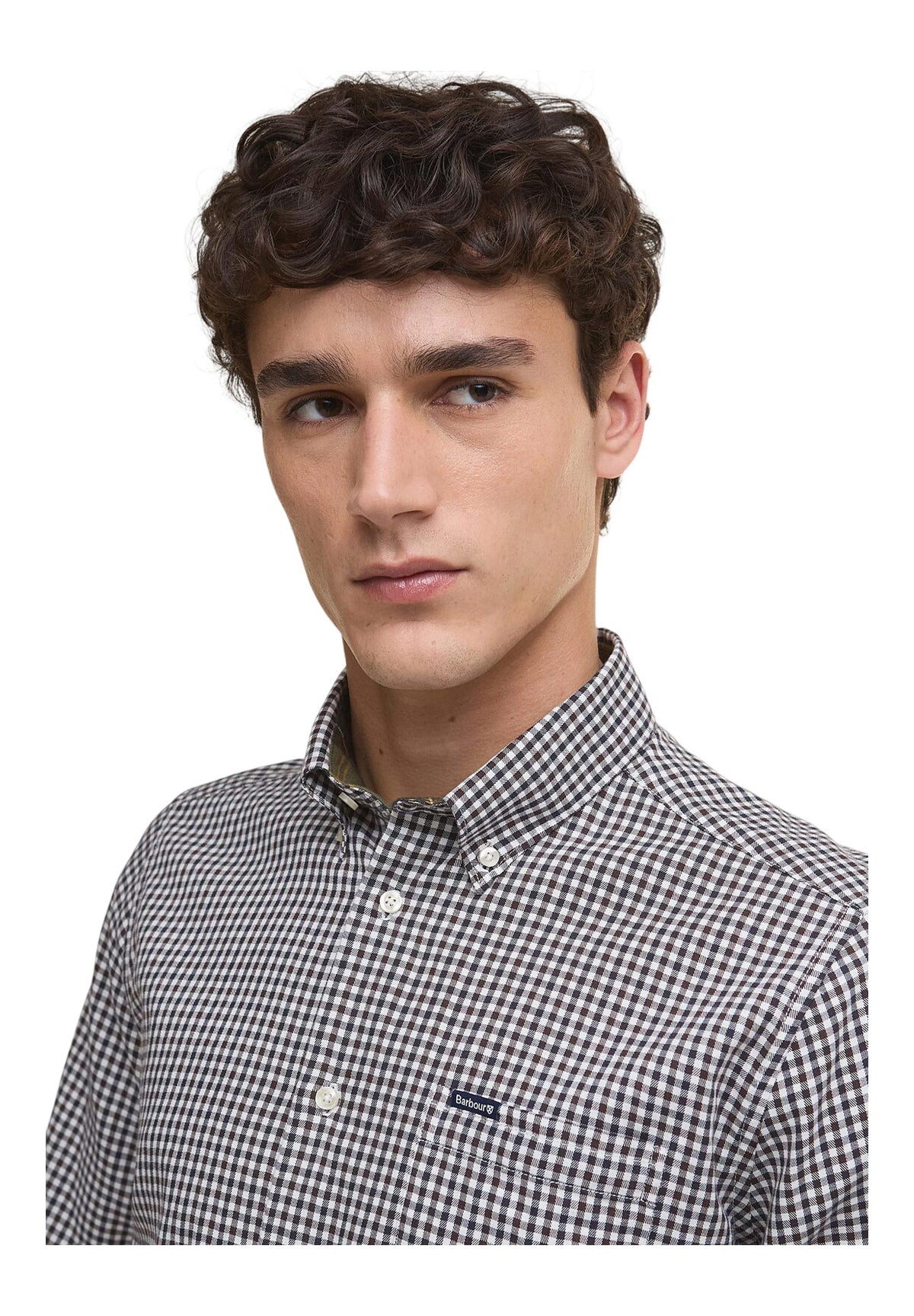 Camicia* Padshaw Tailored Shirt MSH5027 Dark Oak