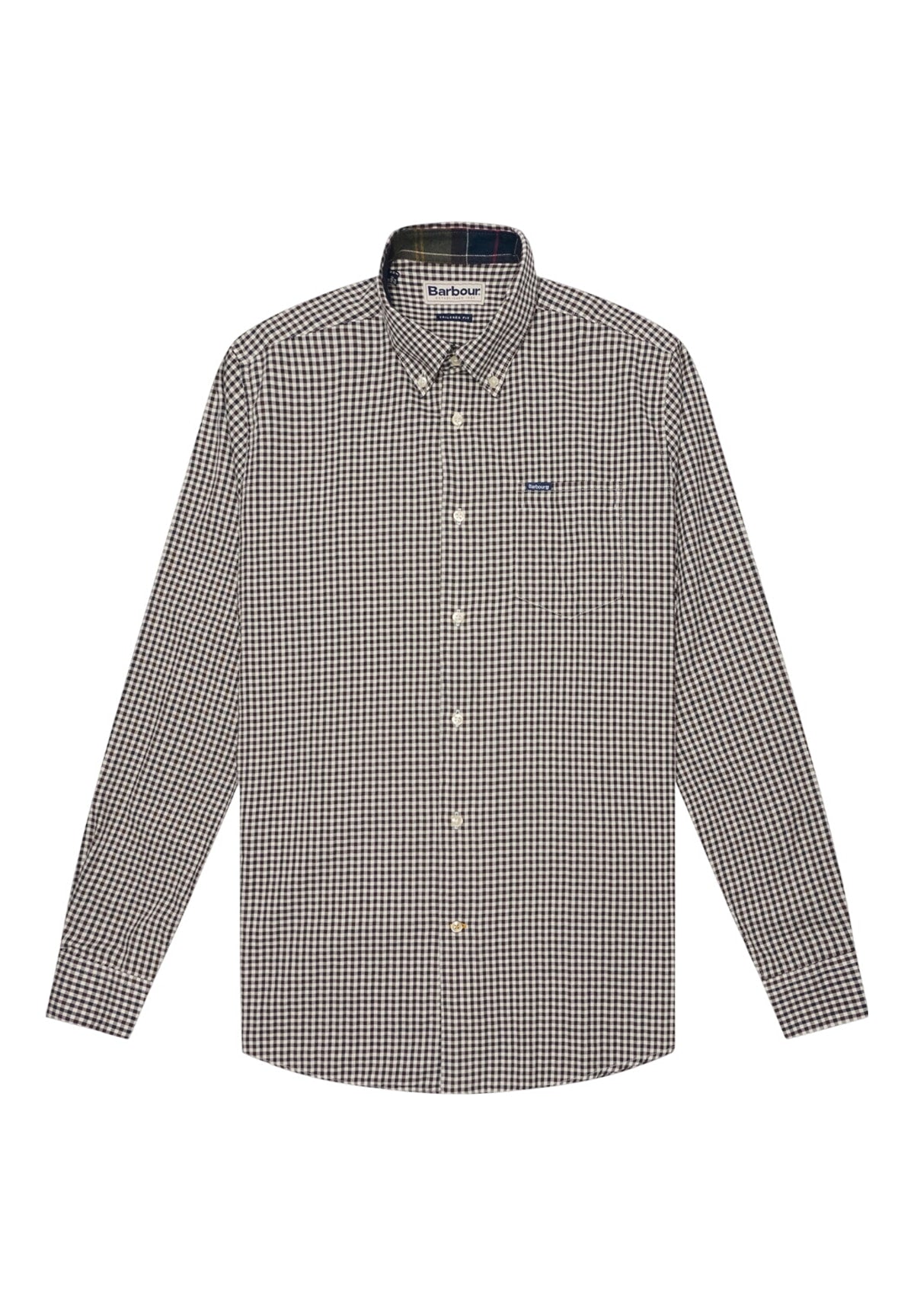 Camicia* Padshaw Tailored Shirt MSH5027 Dark Oak