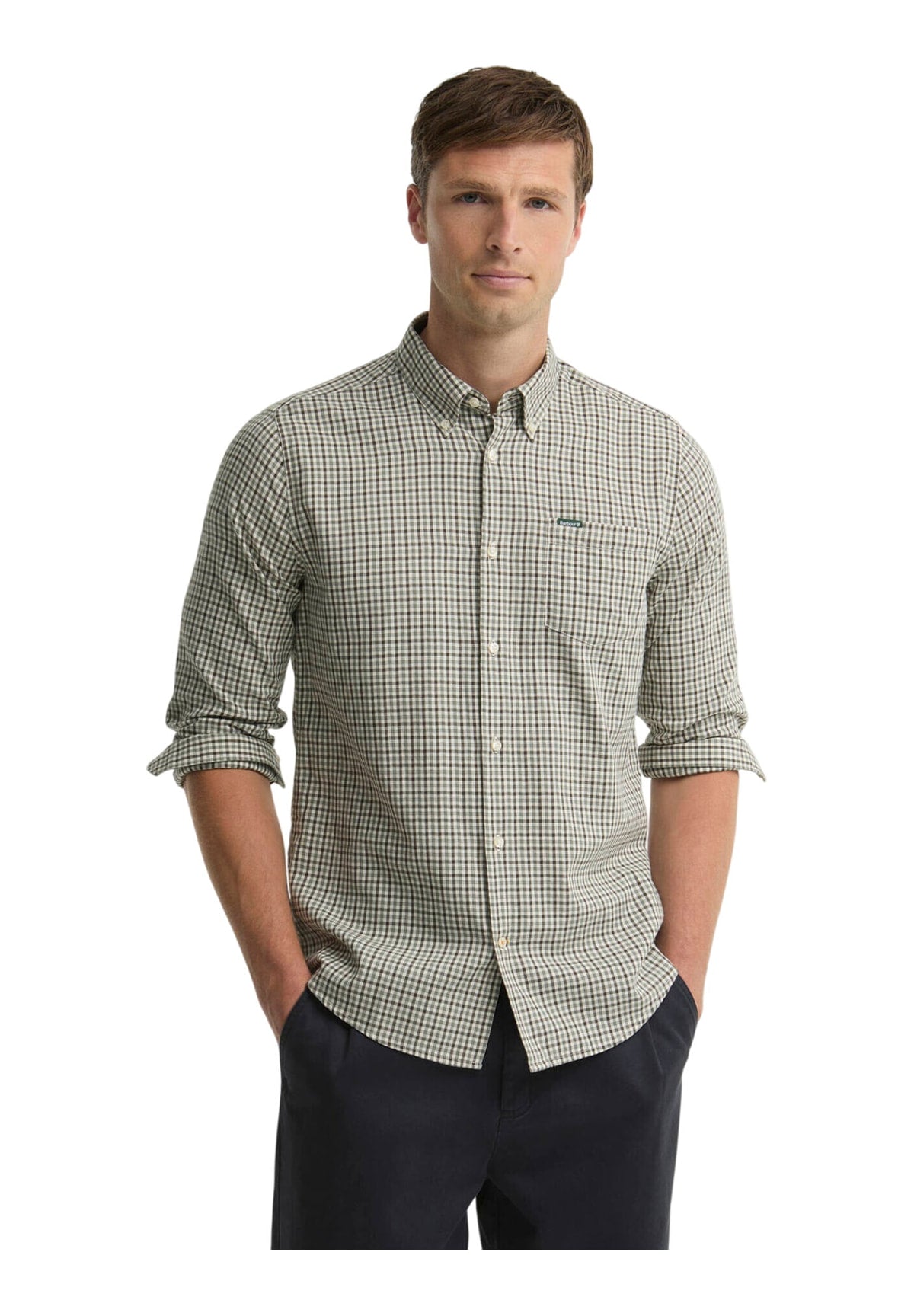 Camicia* Padshaw Tailored Shirt MSH5027 Olive