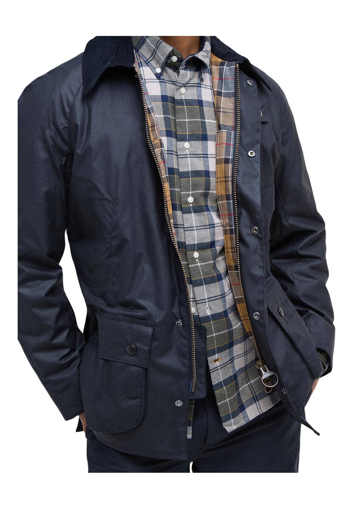 Giubbotto Ashby Wax Jacket MWX0339 Navy