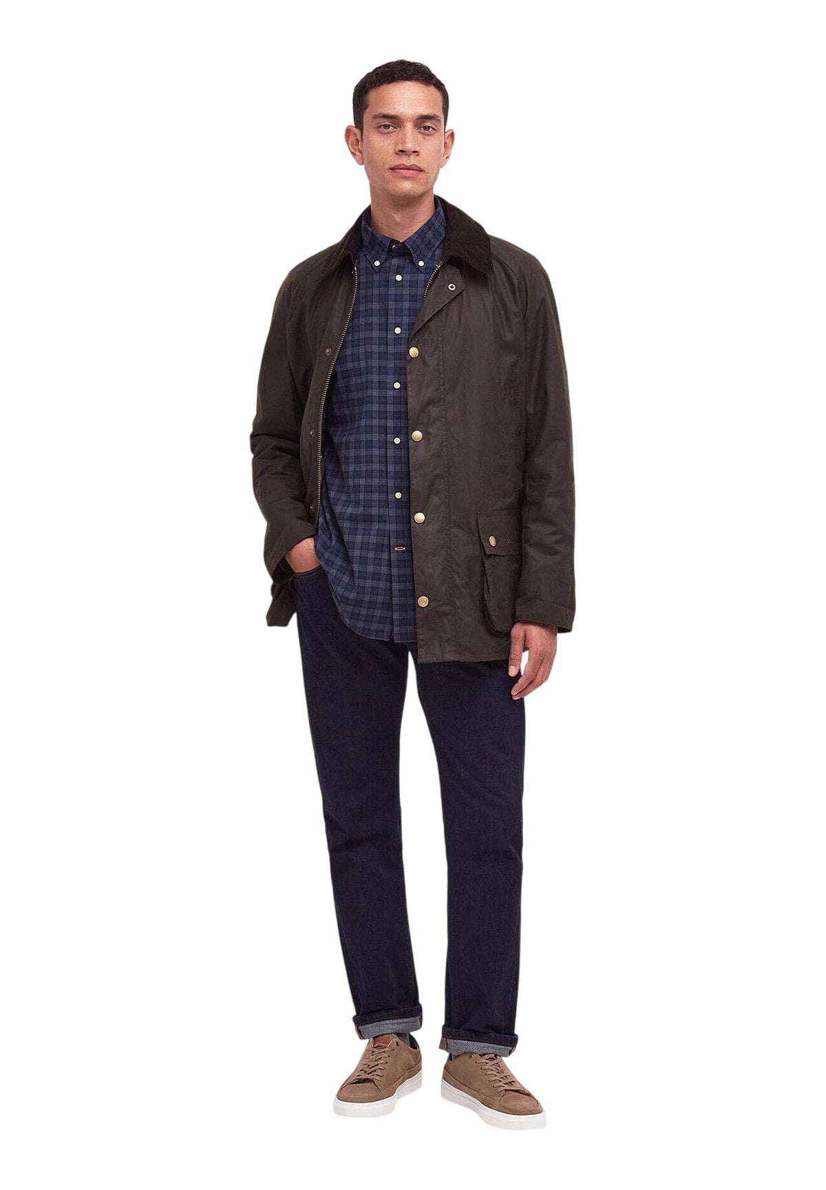 Giubbotto Ashby Wax Jacket MWX0339 Olive