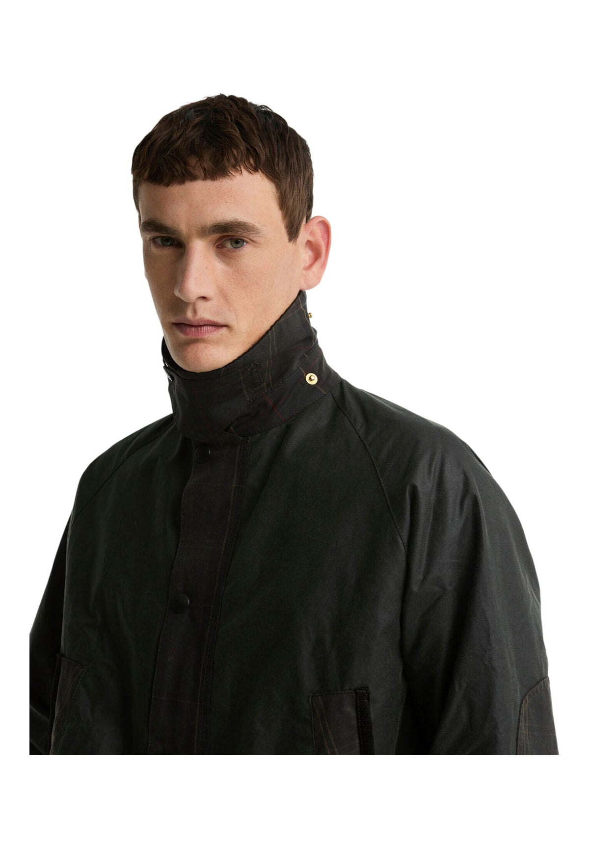 Giubbotto Icons Patch Bedale Wax Jacket MWX2585 Sage