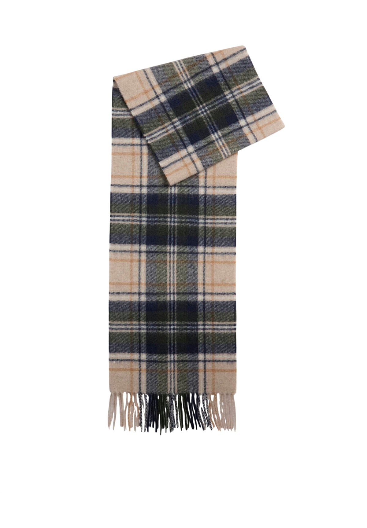 Sciarpa New Check Tartan Scarf USC0137 Sand Beige Plaid