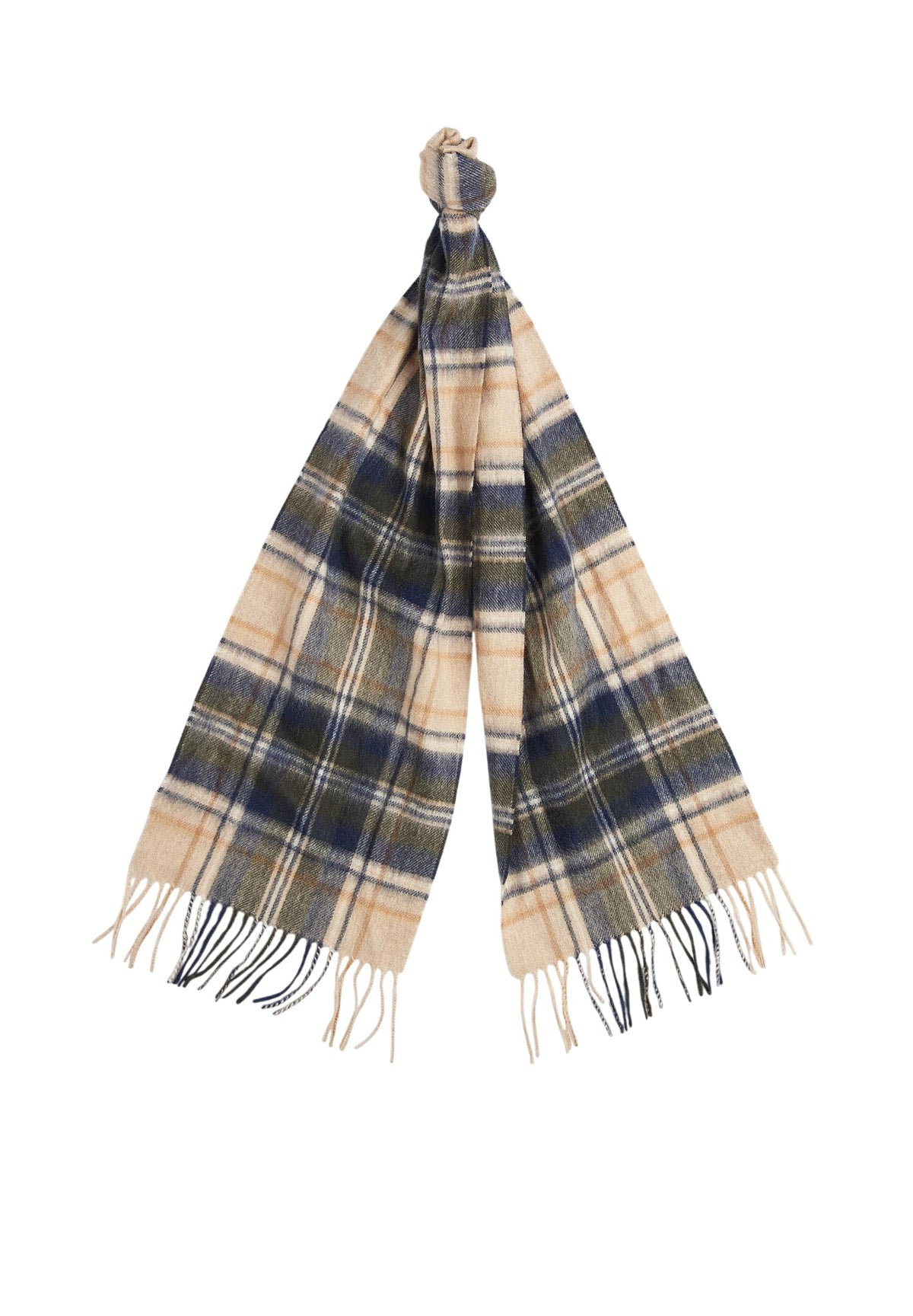 Sciarpa New Check Tartan Scarf USC0137 Sand Beige Plaid