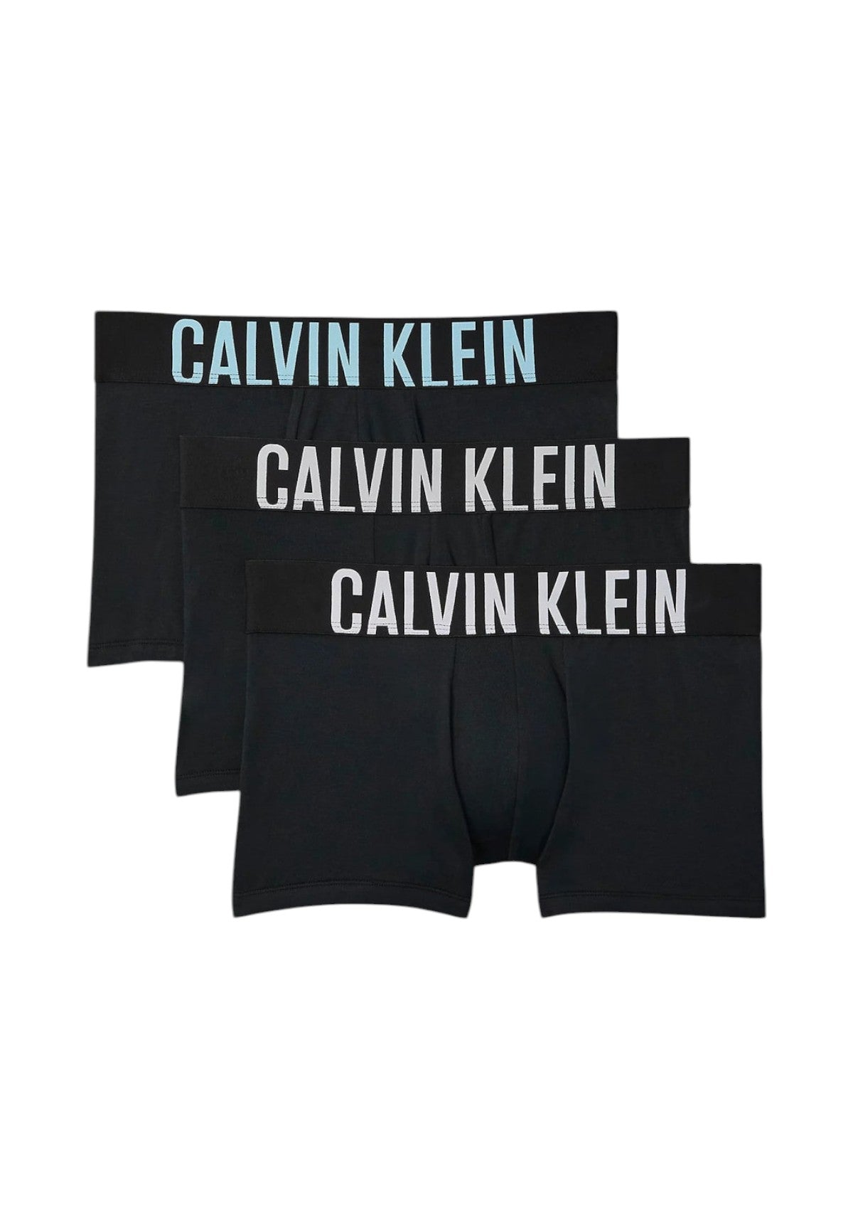 Intimo trunk 3pk 000NB3608A Black W, Harbor Mist Logo, Bl