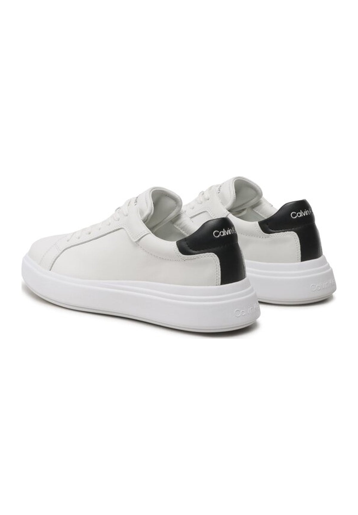 Sneakers Low Top Lace Up Lth HM0HM01016 White, black