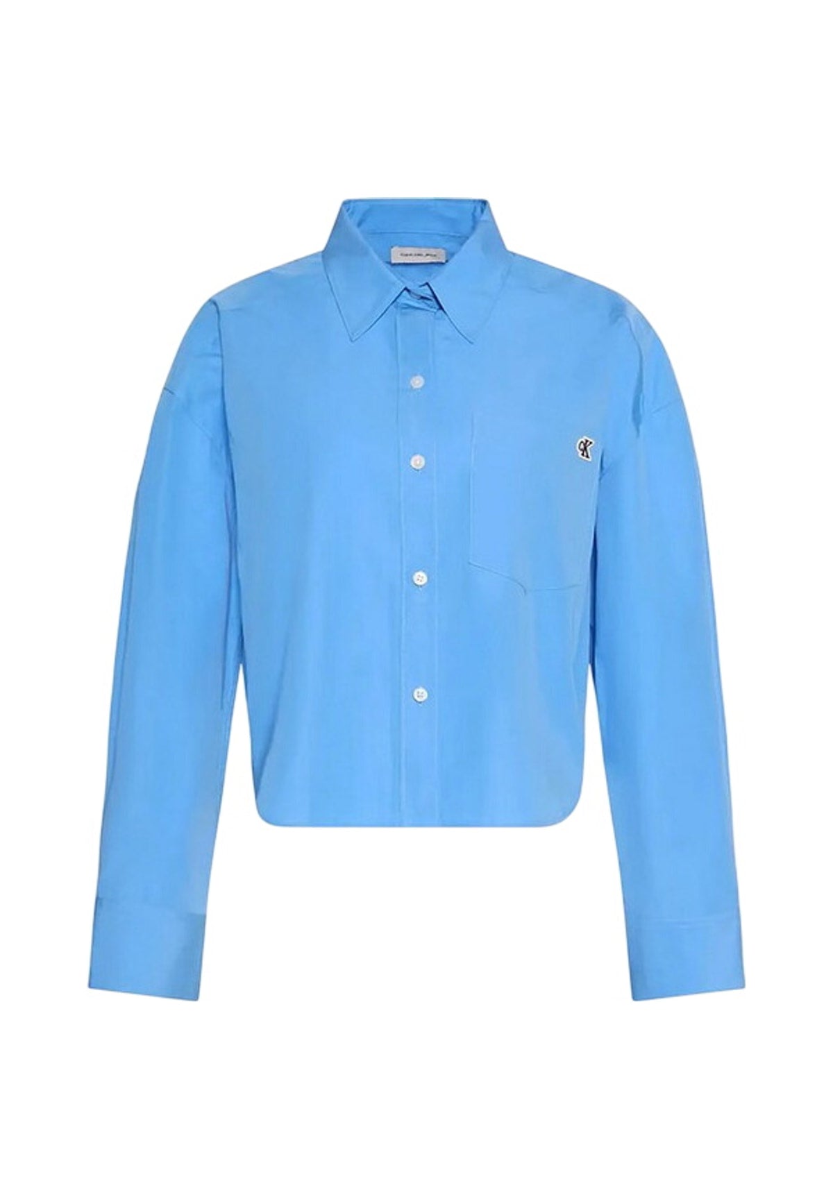 Camicia* Cotton Poplin Croppe LV047F104G Marina