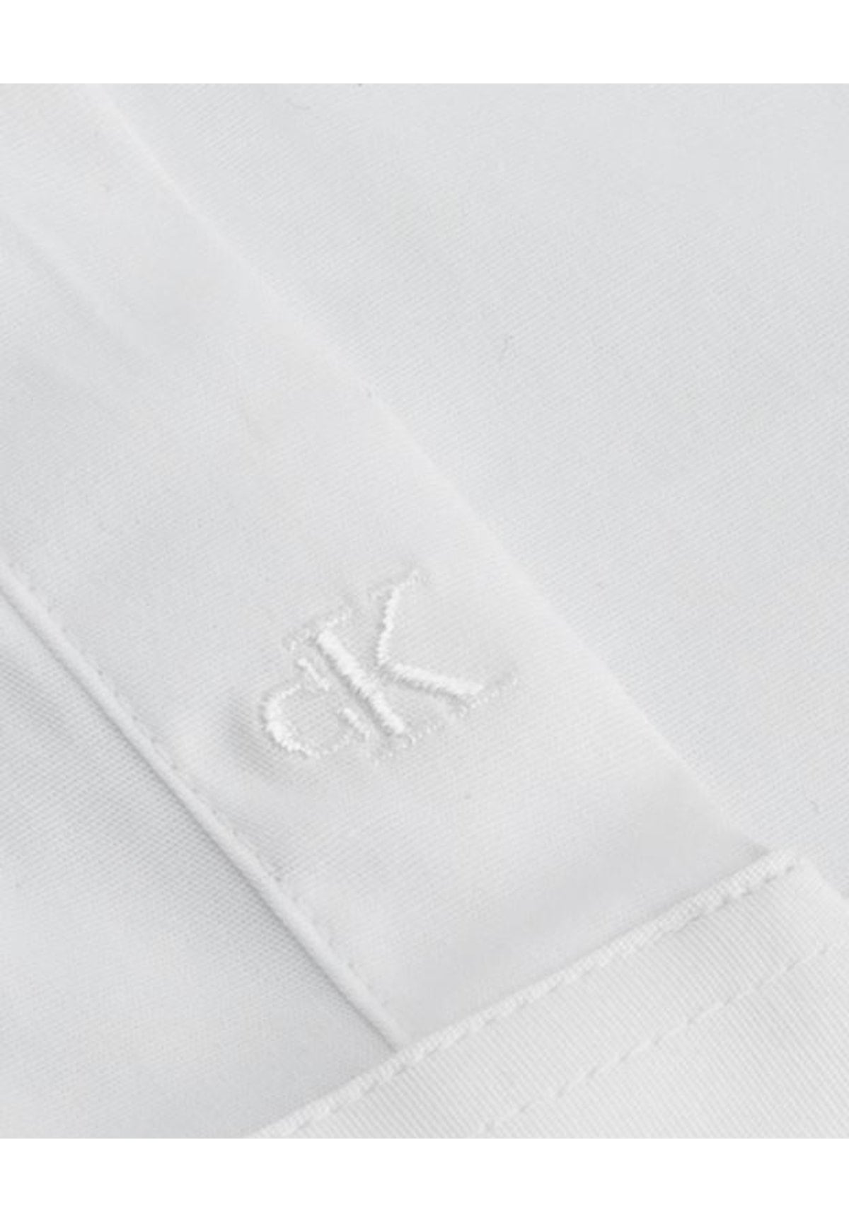 Camicia a Maniche Lunghe Slim Esntl Poplin St LV019EU103 White