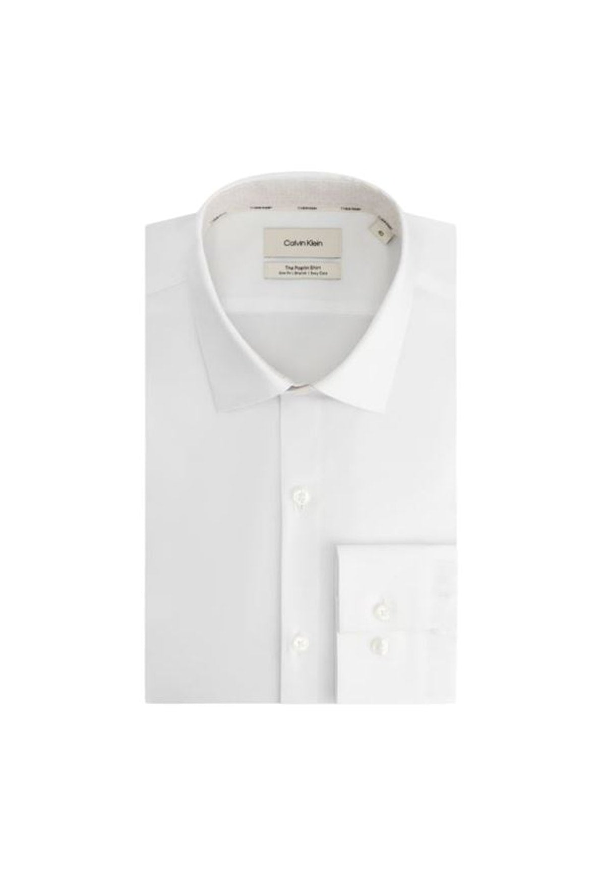 Camicia a Maniche Lunghe Slim Esntl Poplin St LV019EU103 White