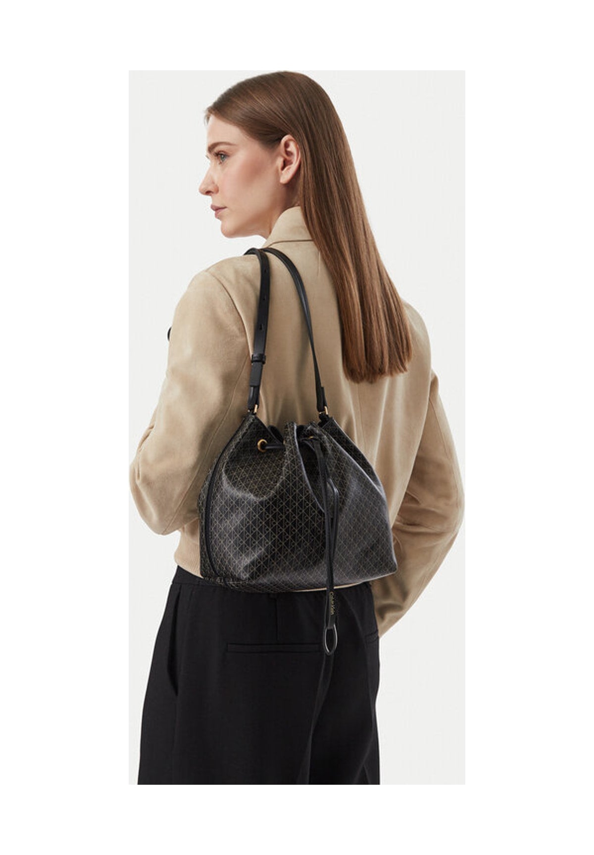 Borsa a Spalla LV04F3785G Black Aop