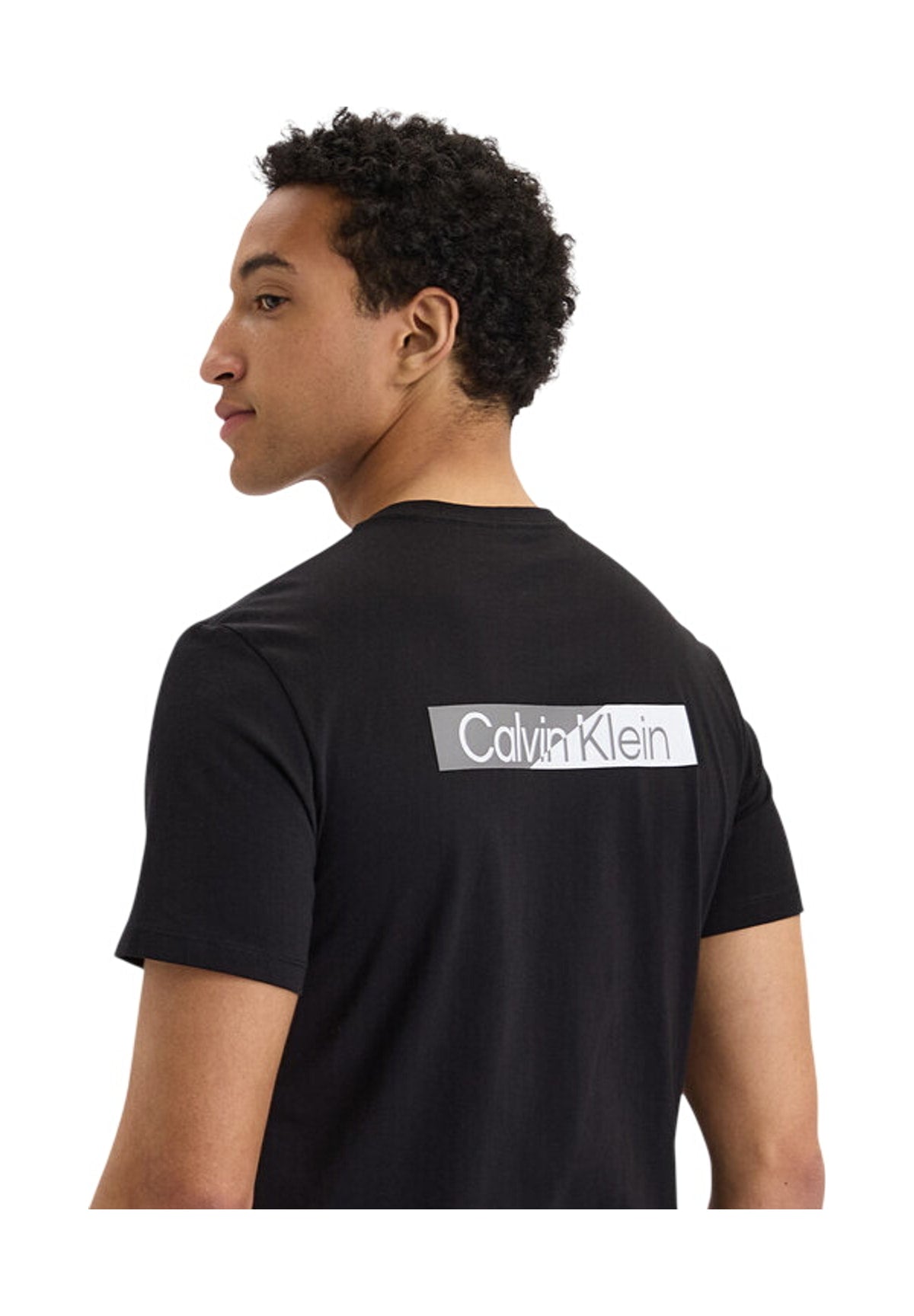 T-shirt a Maniche Corte Ss 30S Eu Spw Split LV04LG810G Black