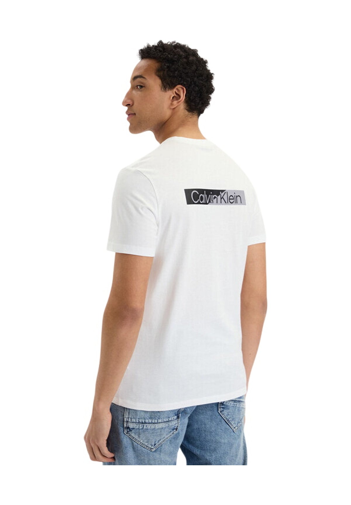 T-shirt a Maniche Corte Ss 30S Eu Spw Split LV04LG810G Bright White