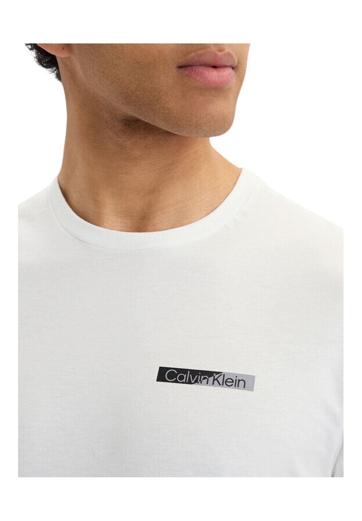 T-shirt a Maniche Corte Ss 30S Eu Spw Split LV04LG810G Bright White