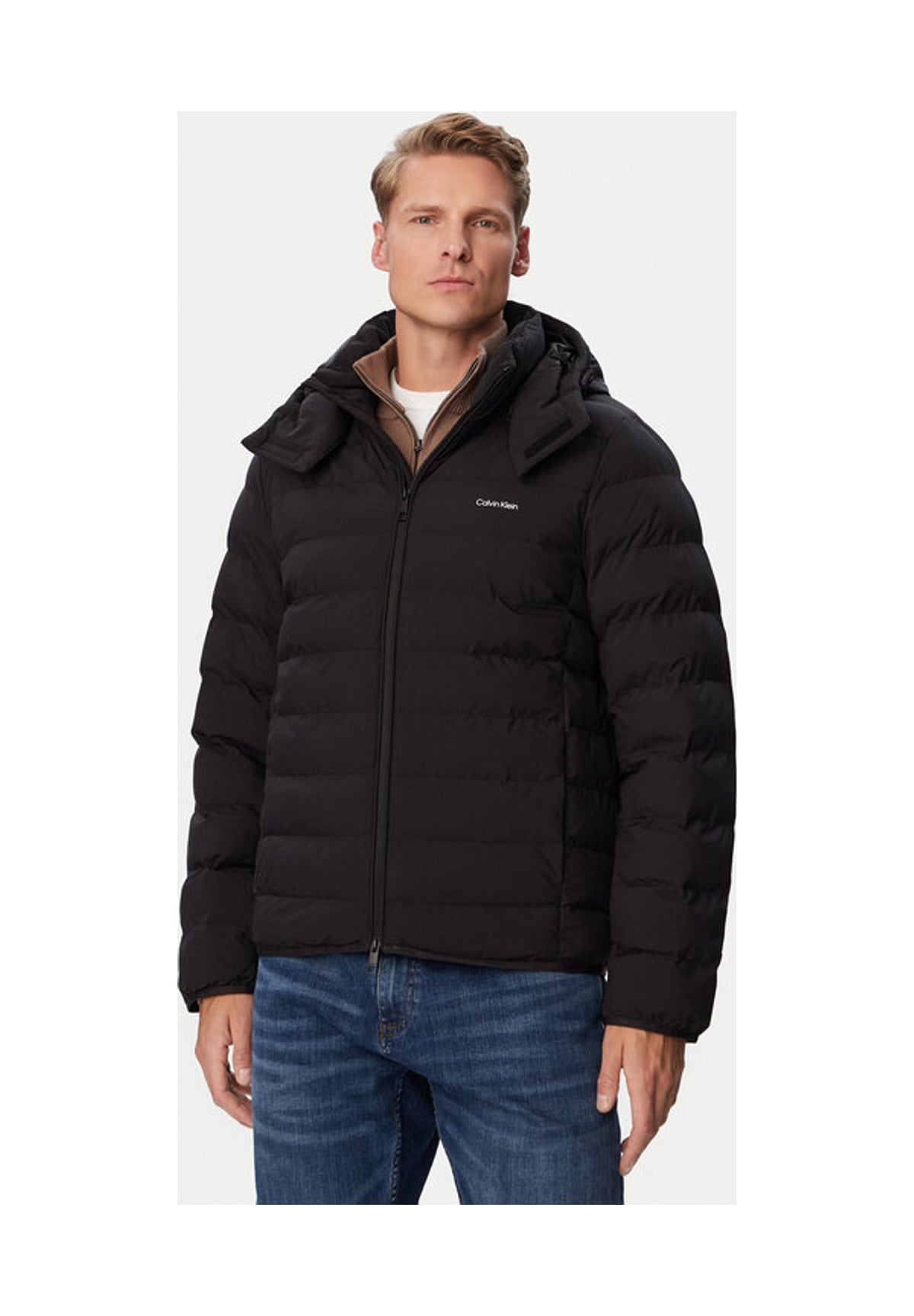 Piumino Pesante Ls Ltwt Nylon Hooded LV04LH501G Black