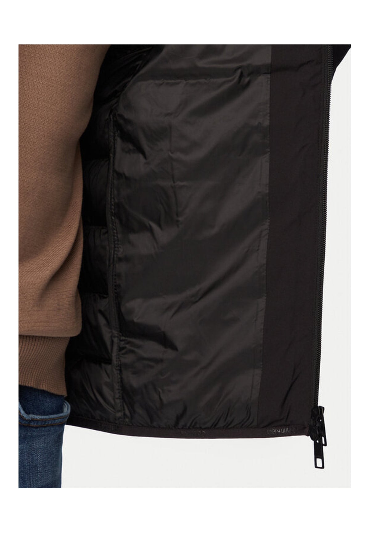 Piumino Pesante Ls Ltwt Nylon Hooded LV04LH501G Black