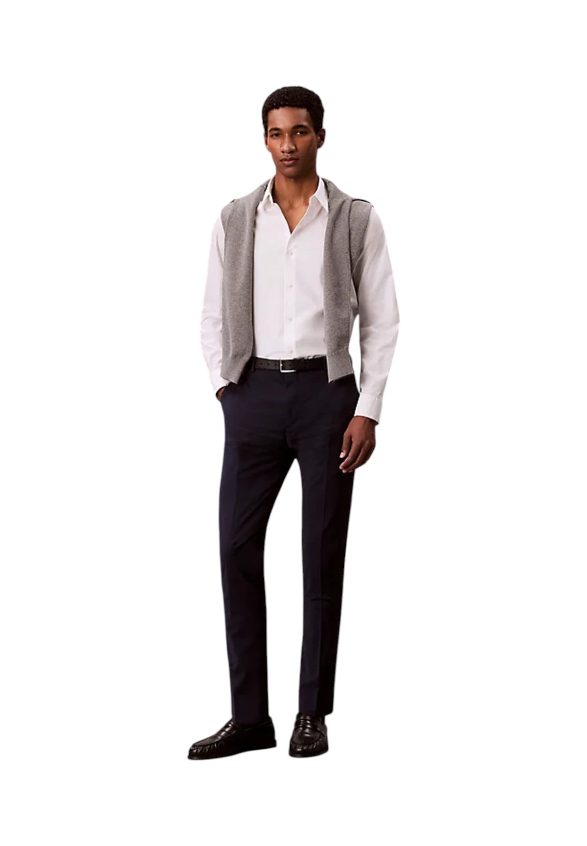 Pantaloni Trop Wool Slim Trous LV14LD904G Ink