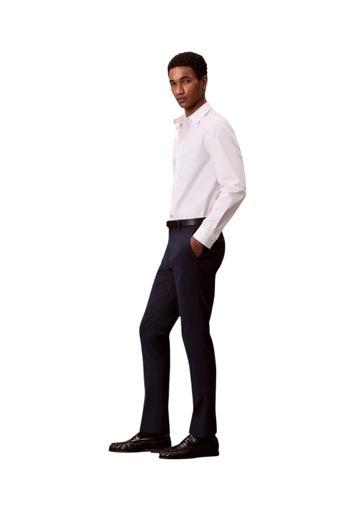 Pantaloni Trop Wool Slim Trous LV14LD904G Ink