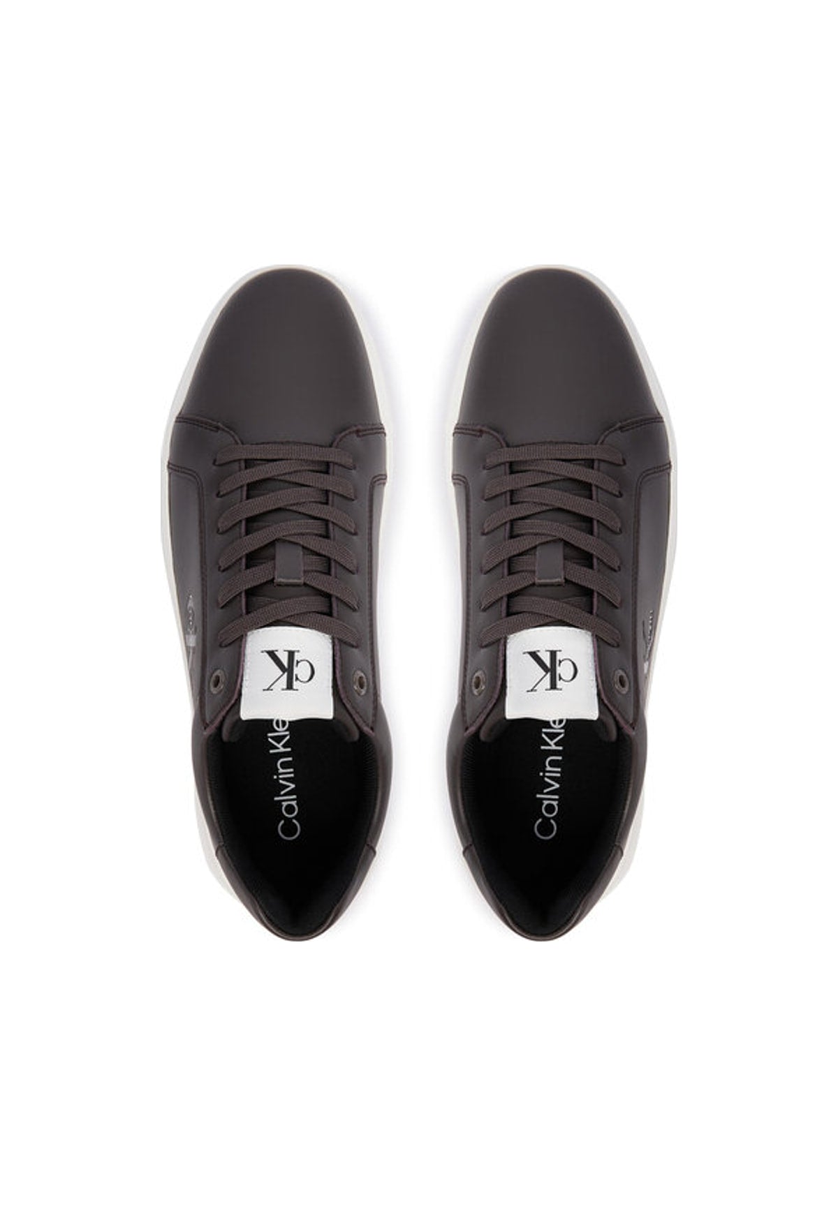 Sneakers Chunky Cupsole Mono YM0YM01317 Turkish Coffee, Bright White