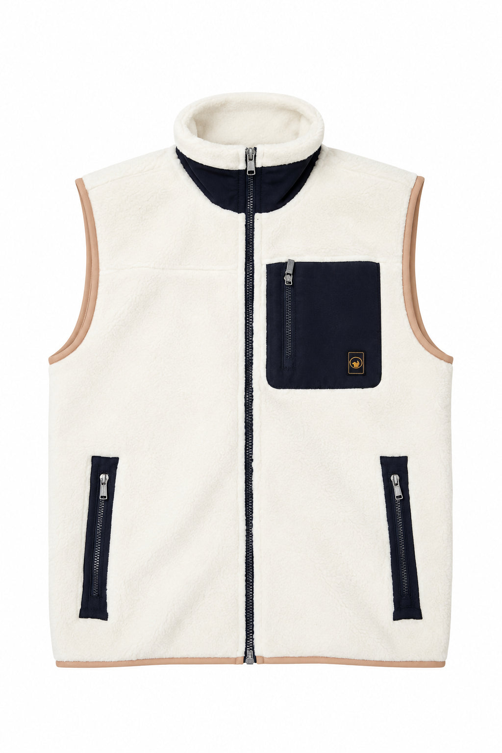 Smanicato Gilet 263Cpmfv8717 P9V3Bx JULIO Antique White, Eclipse, Cartou