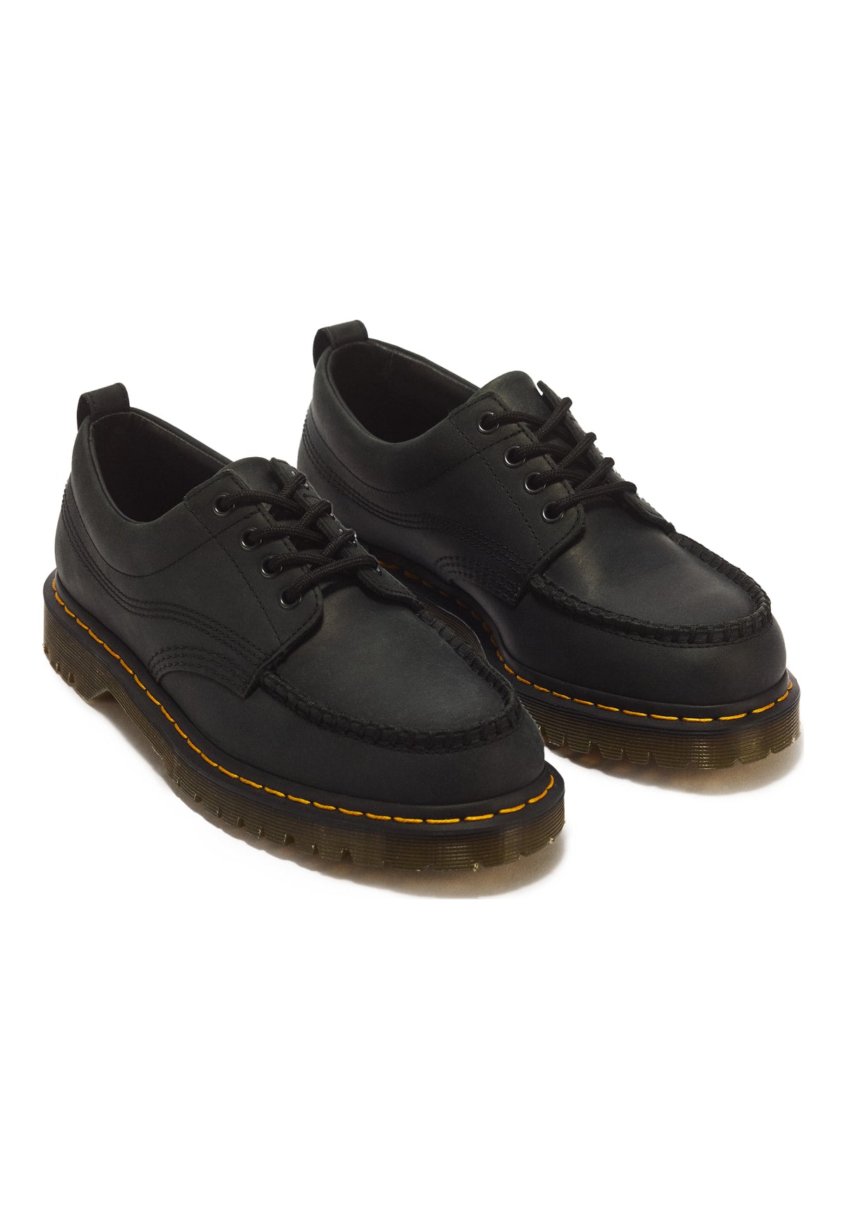 Stringate Lowell 43679001 Black Crazy Horse