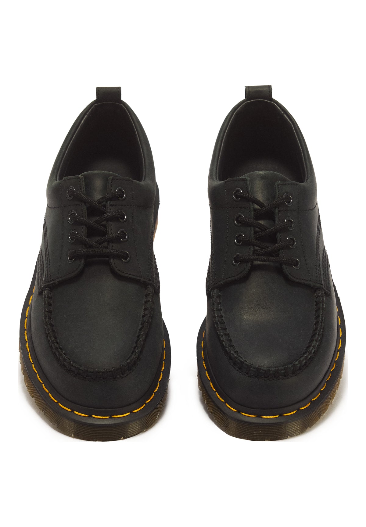 Stringate Lowell 43679001 Black Crazy Horse