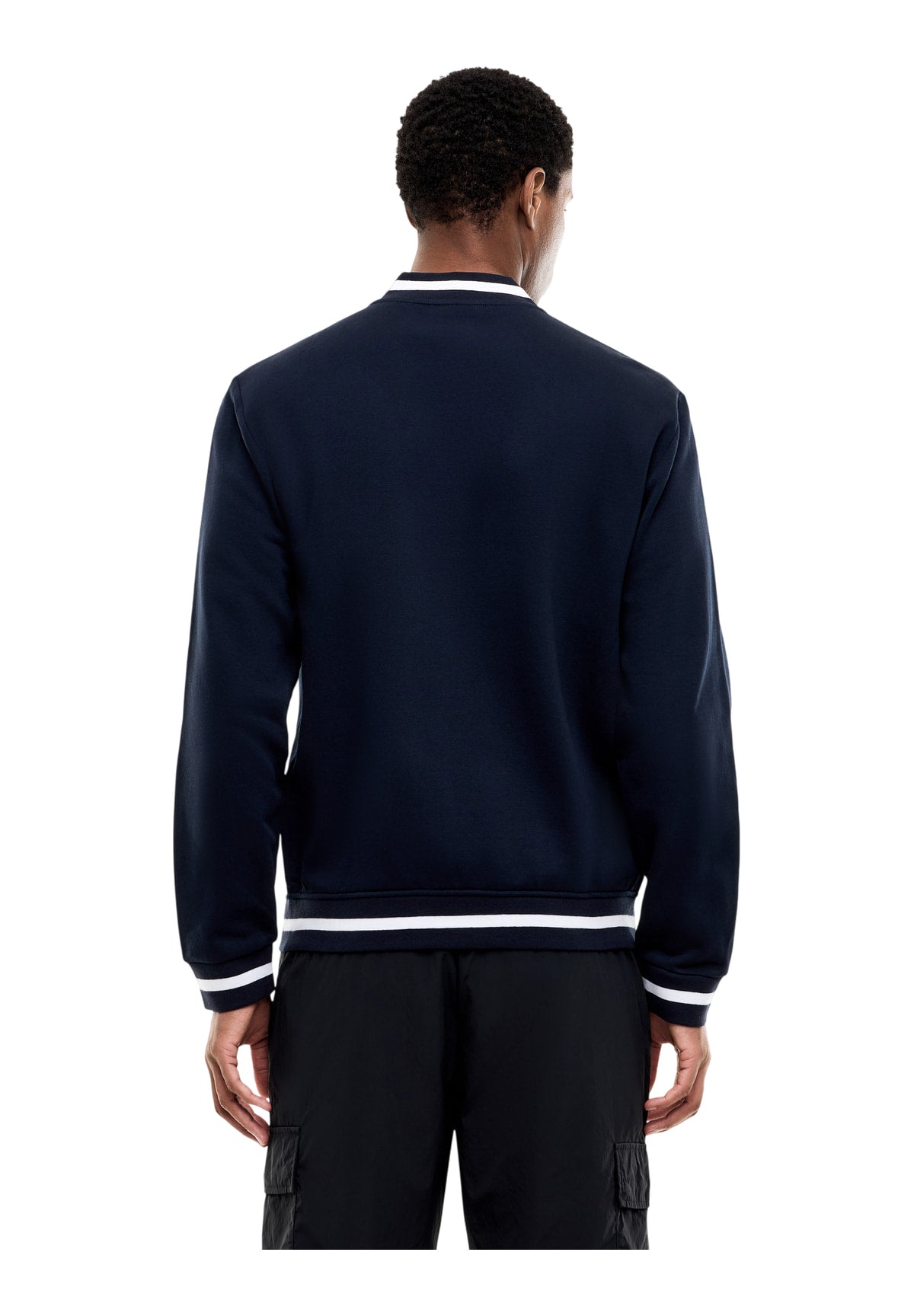 Felpa Girocollo 7M002146 Armani Blue