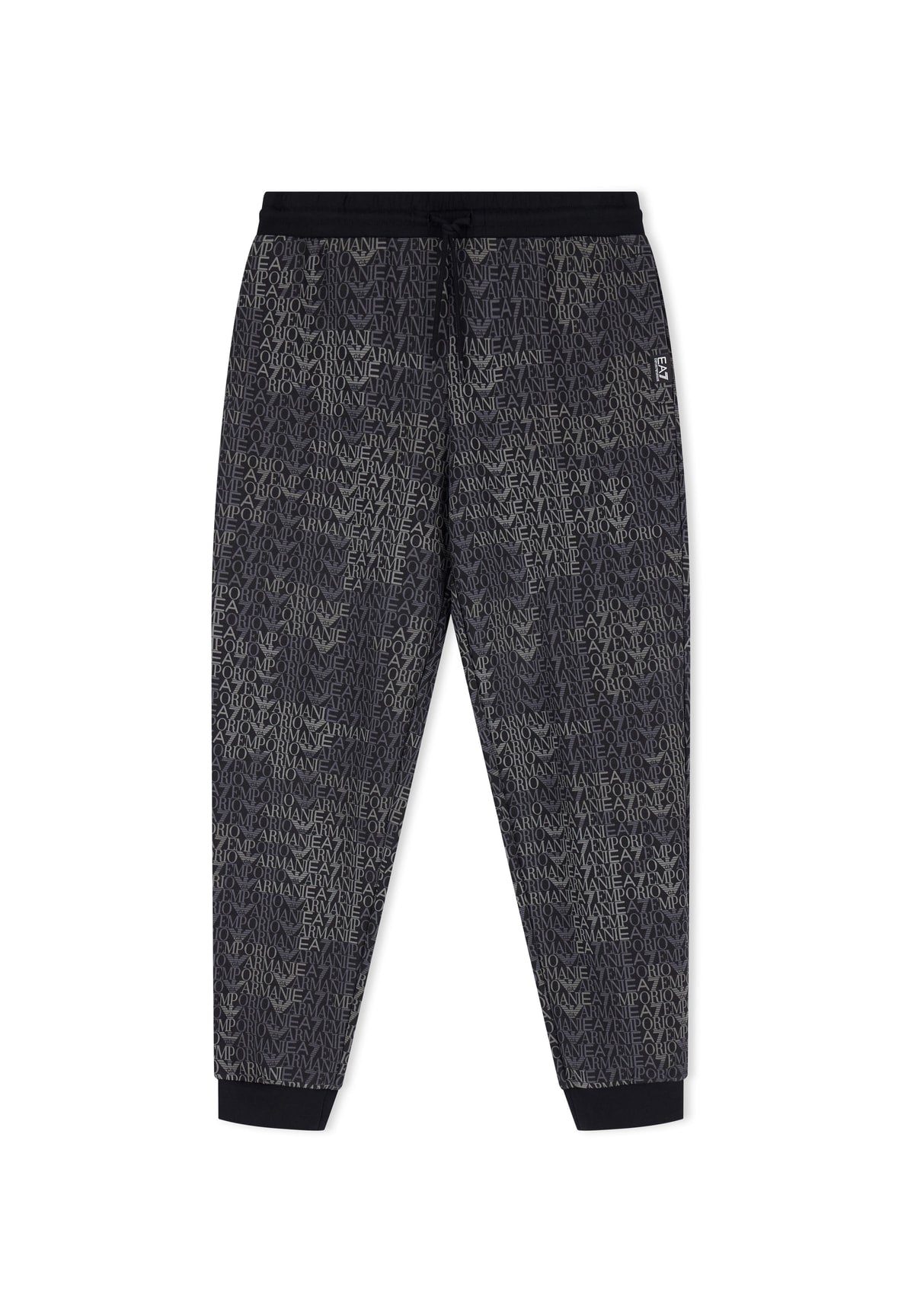 Pantaloni 7M002207 Fancy Black Ea7 Mono
