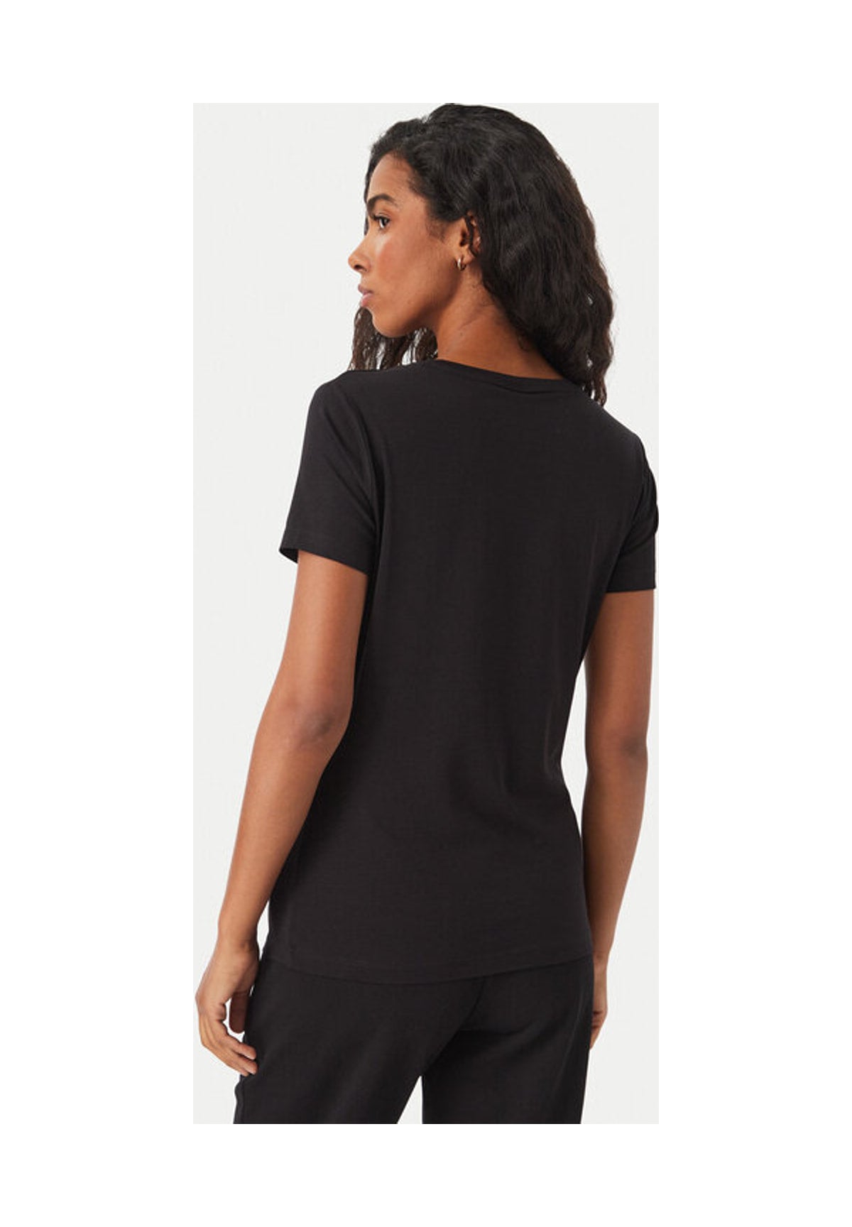 T-shirt a Maniche Corte 7W001443 Black And Gold