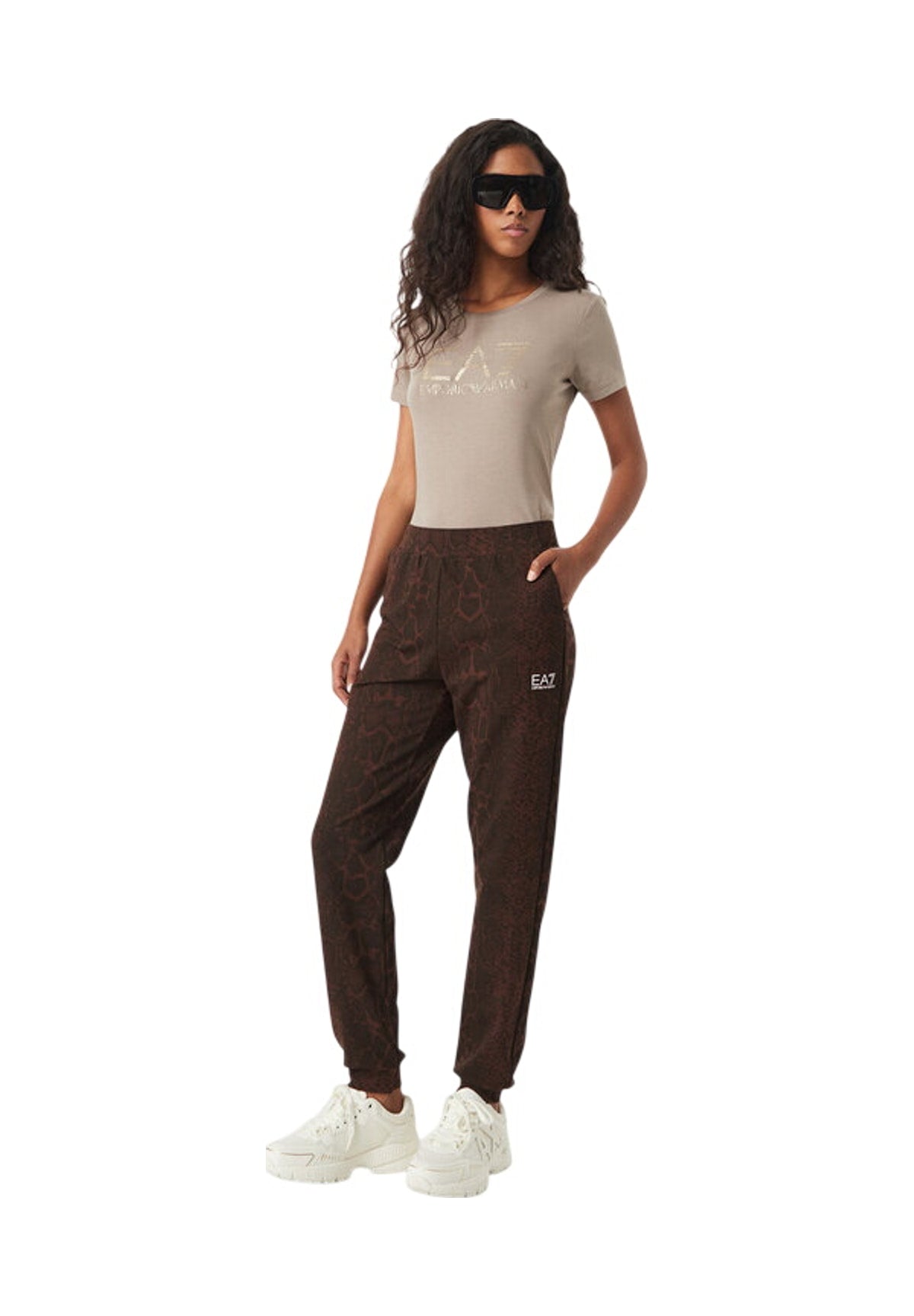 T-shirt a Maniche Corte 7W001443 Cinder