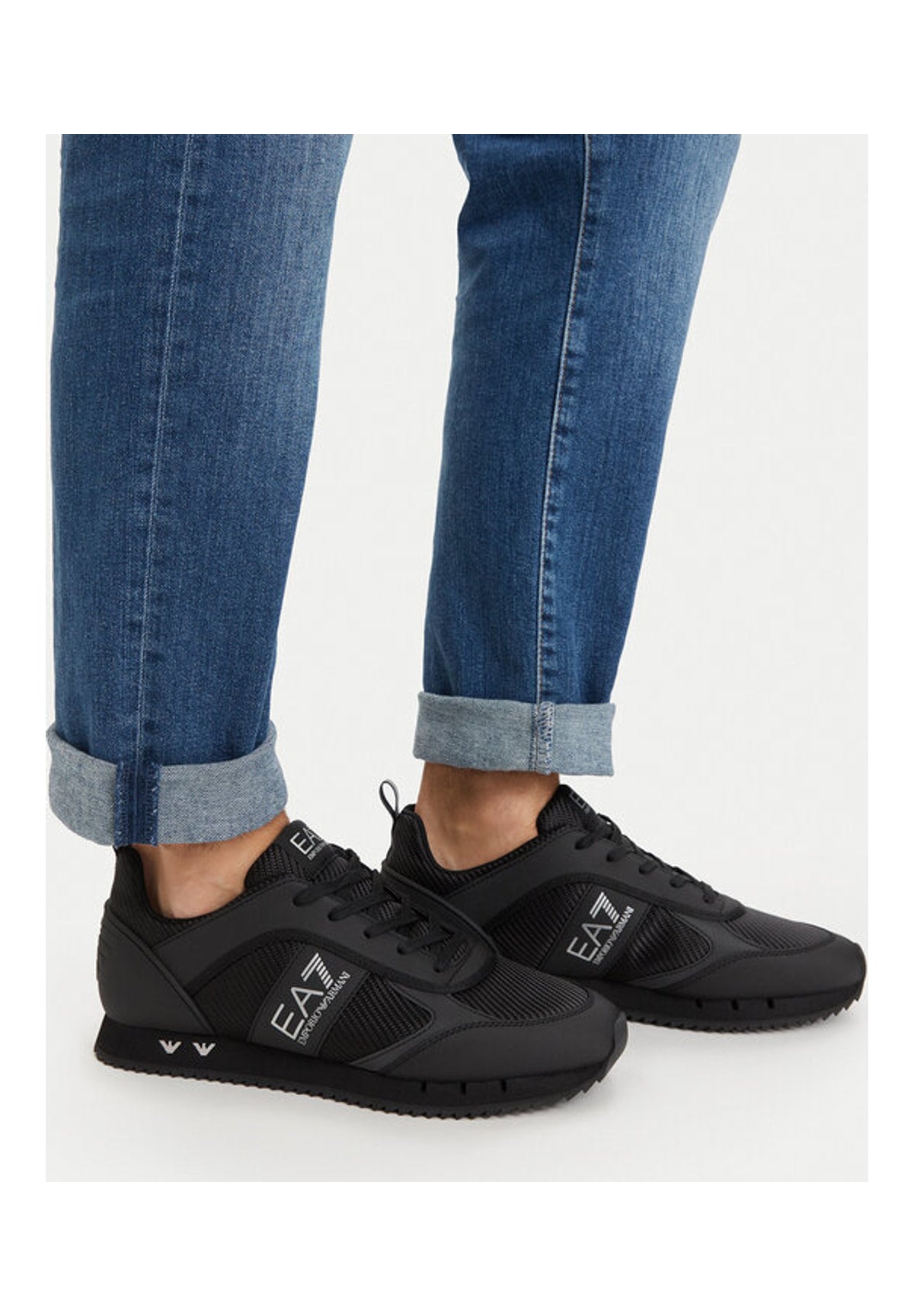 Sneakers 7X000337 Triple black, silver
