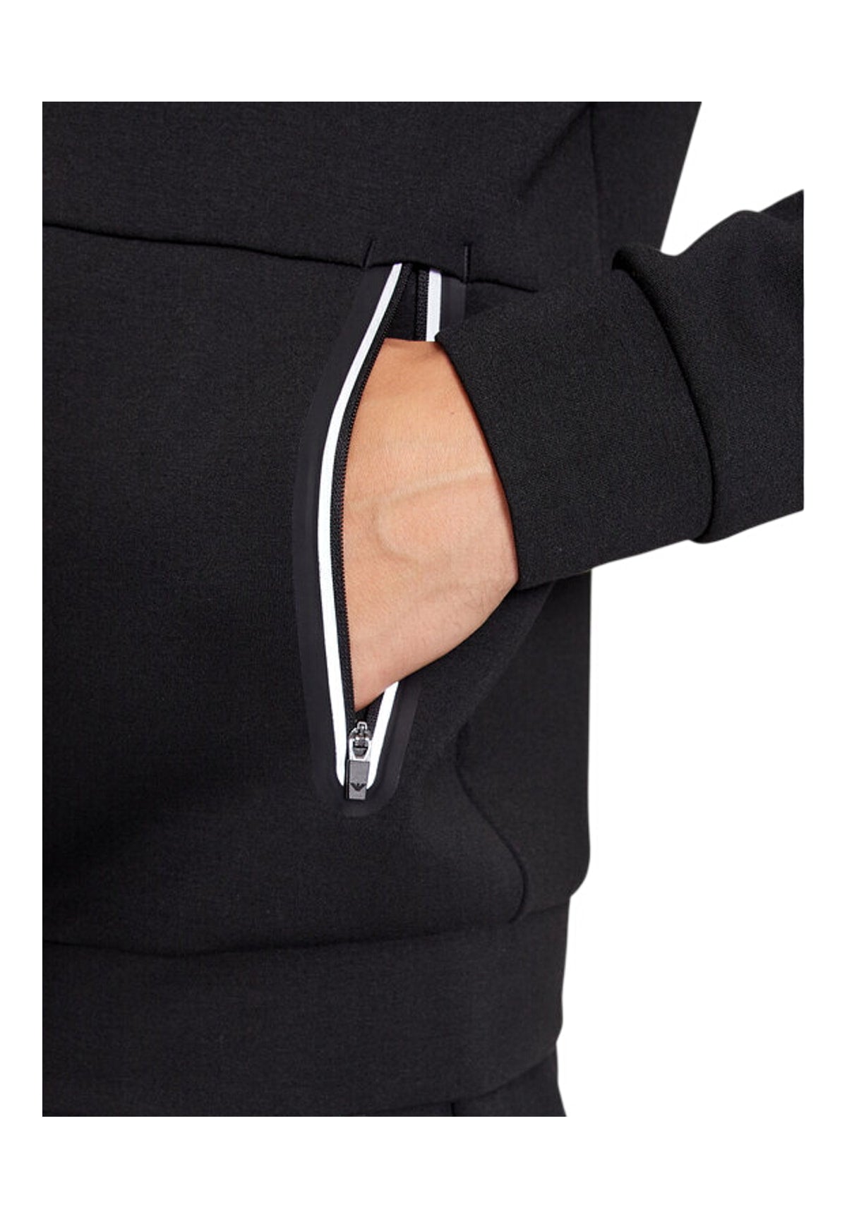 Felpa Full-Zip 8NPM19 Black