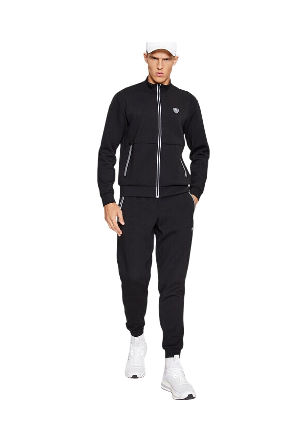 Felpa Full-Zip 8NPM19 Black