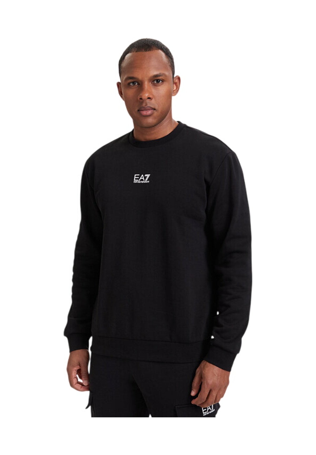 Felpa Girocollo 8NPM34 Black