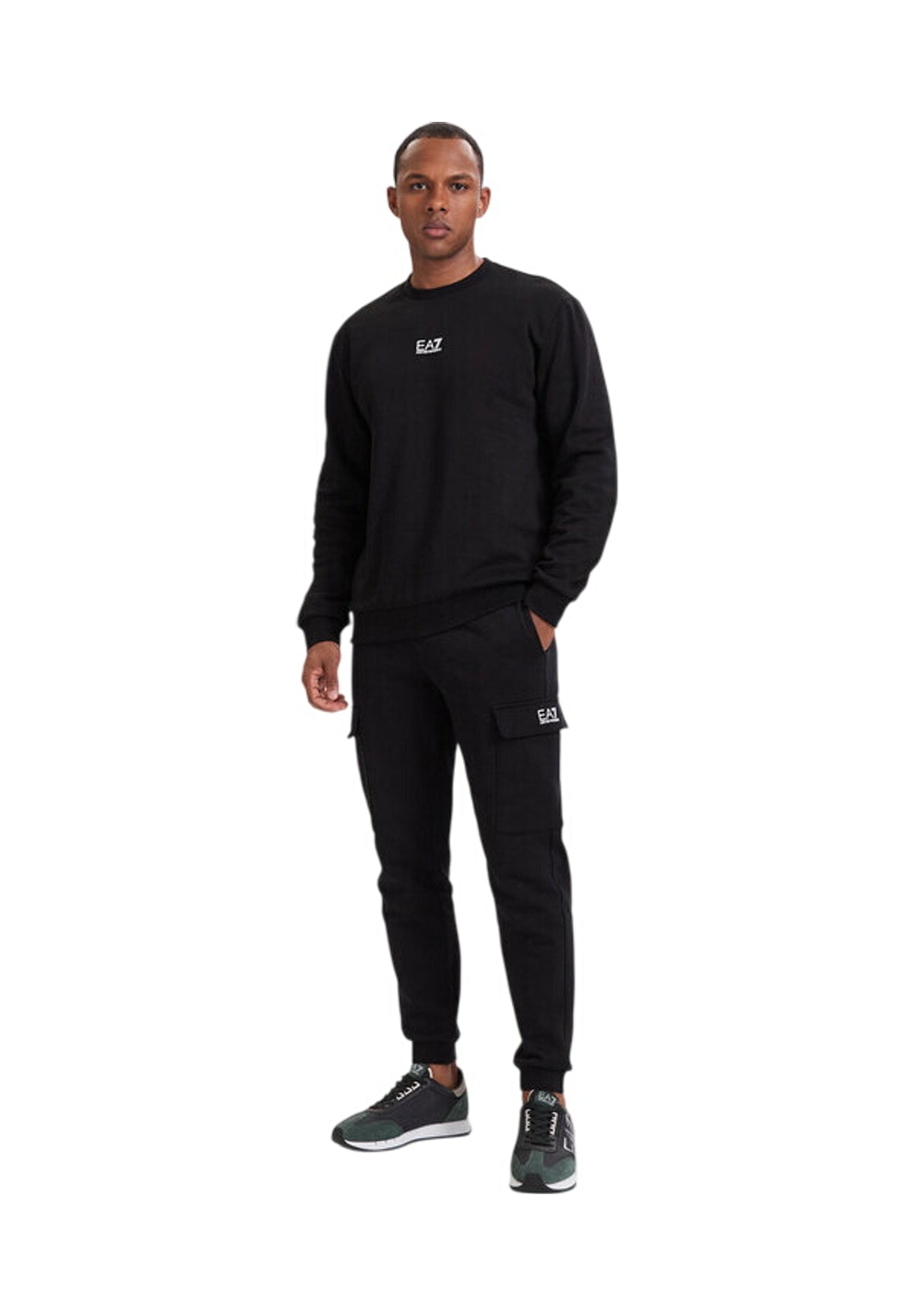 Felpa Girocollo 8NPM34 Black