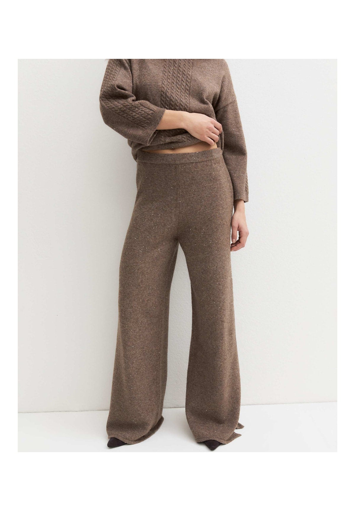 Pantaloni 2625336022200 EMMCACAO Tortora