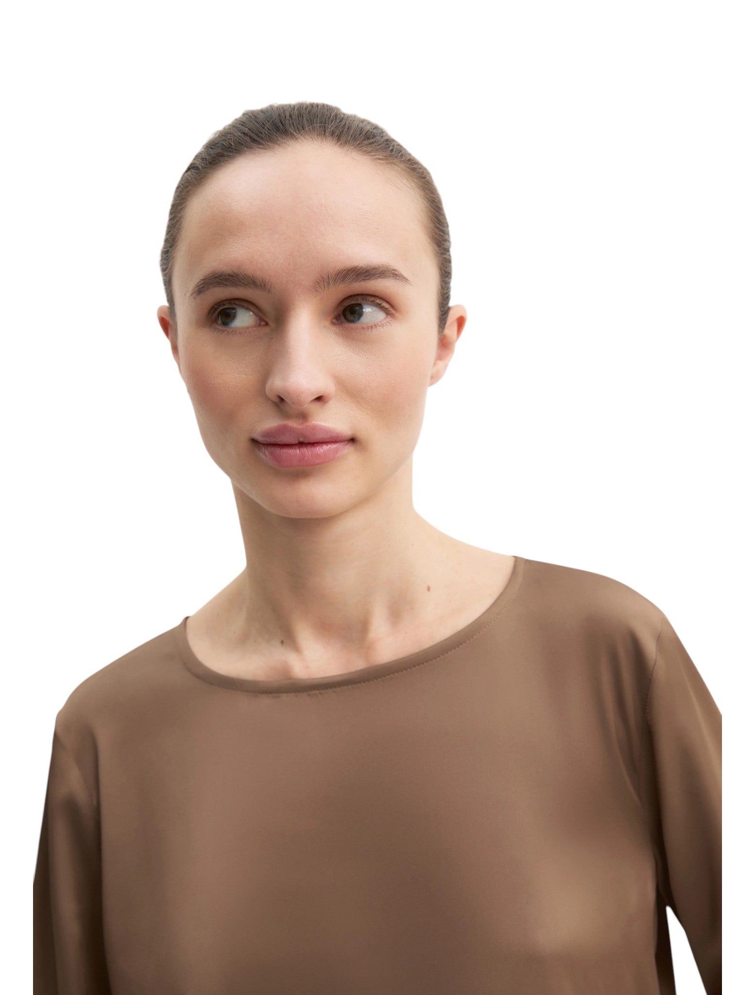 Camicia a Maniche Lunghe 2625116091200 EMMCURSORE Tortora