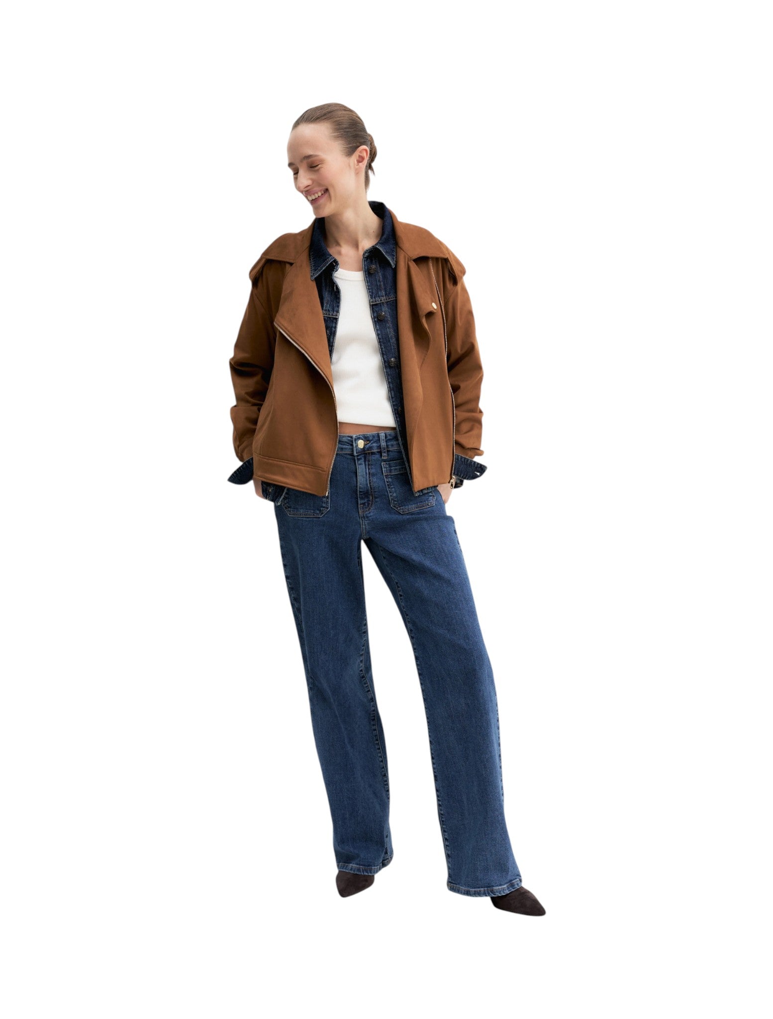 Giacca 2625916061200 EMMDOMINO Cognac
