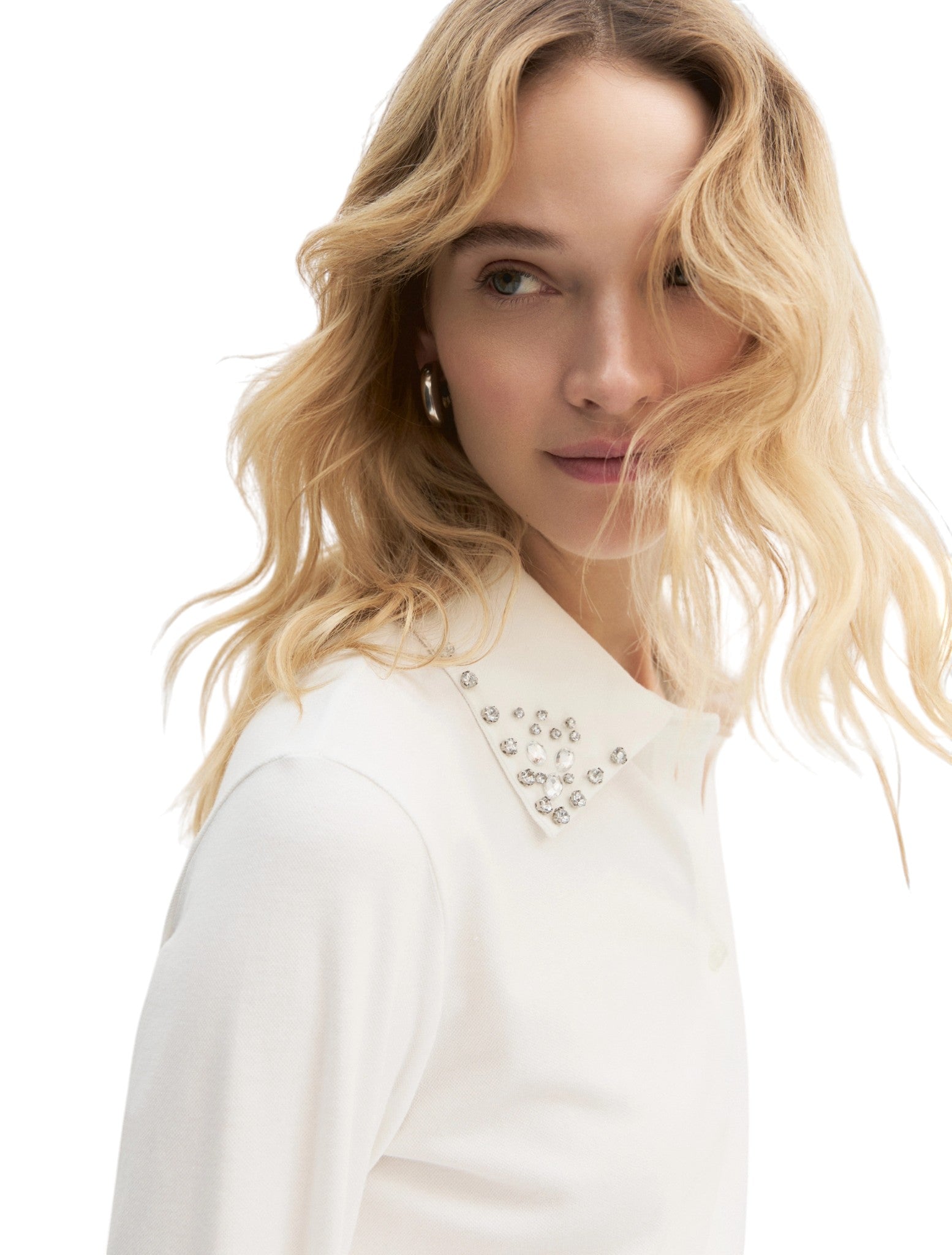 Camicia a Maniche Lunghe 2625956021200 EMMFAVETTA Bianco