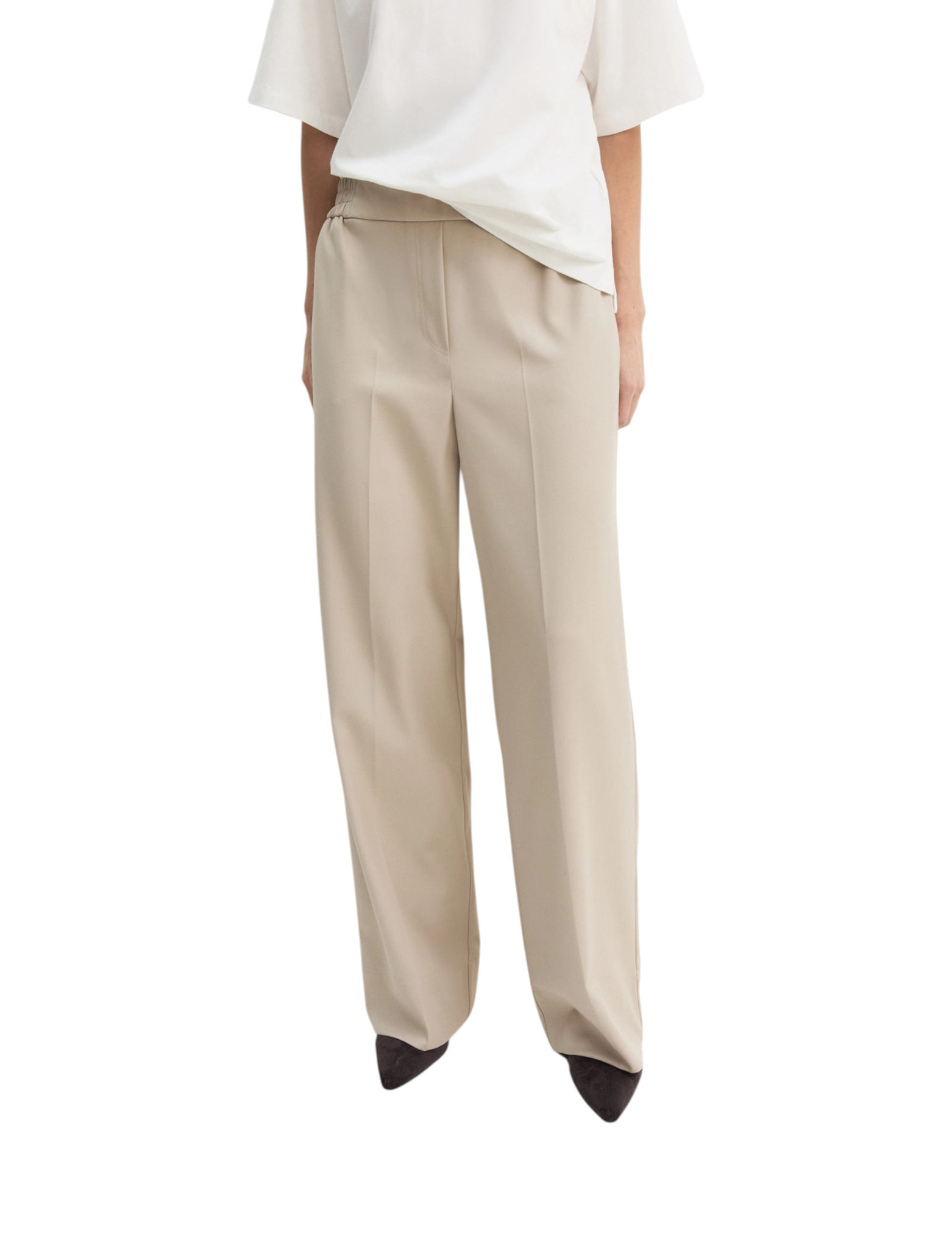Pantaloni 2625136111200 EMMFIESTA Ecru