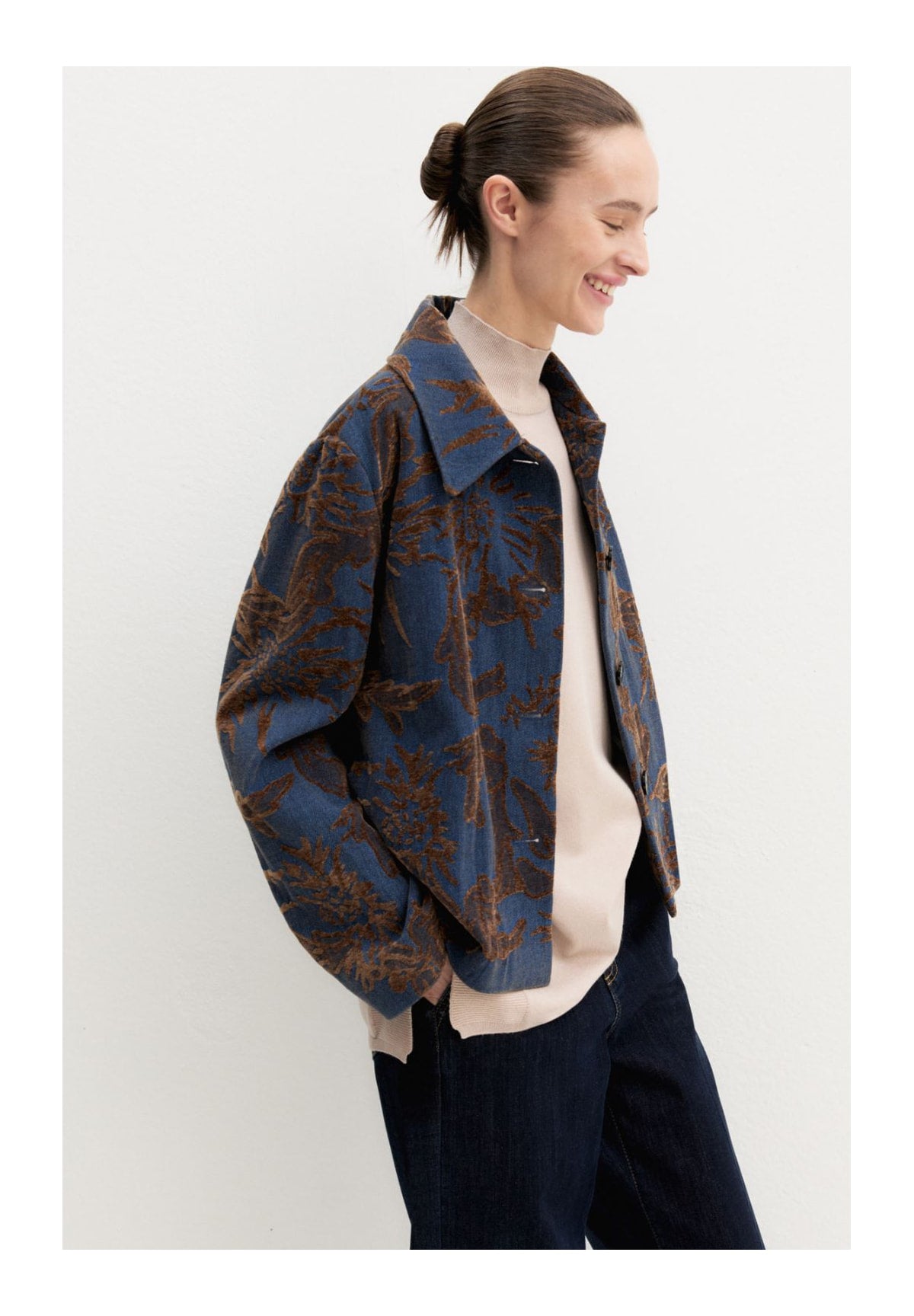 Giacca 2625046141200 EMMGHIERA Blue Jeans