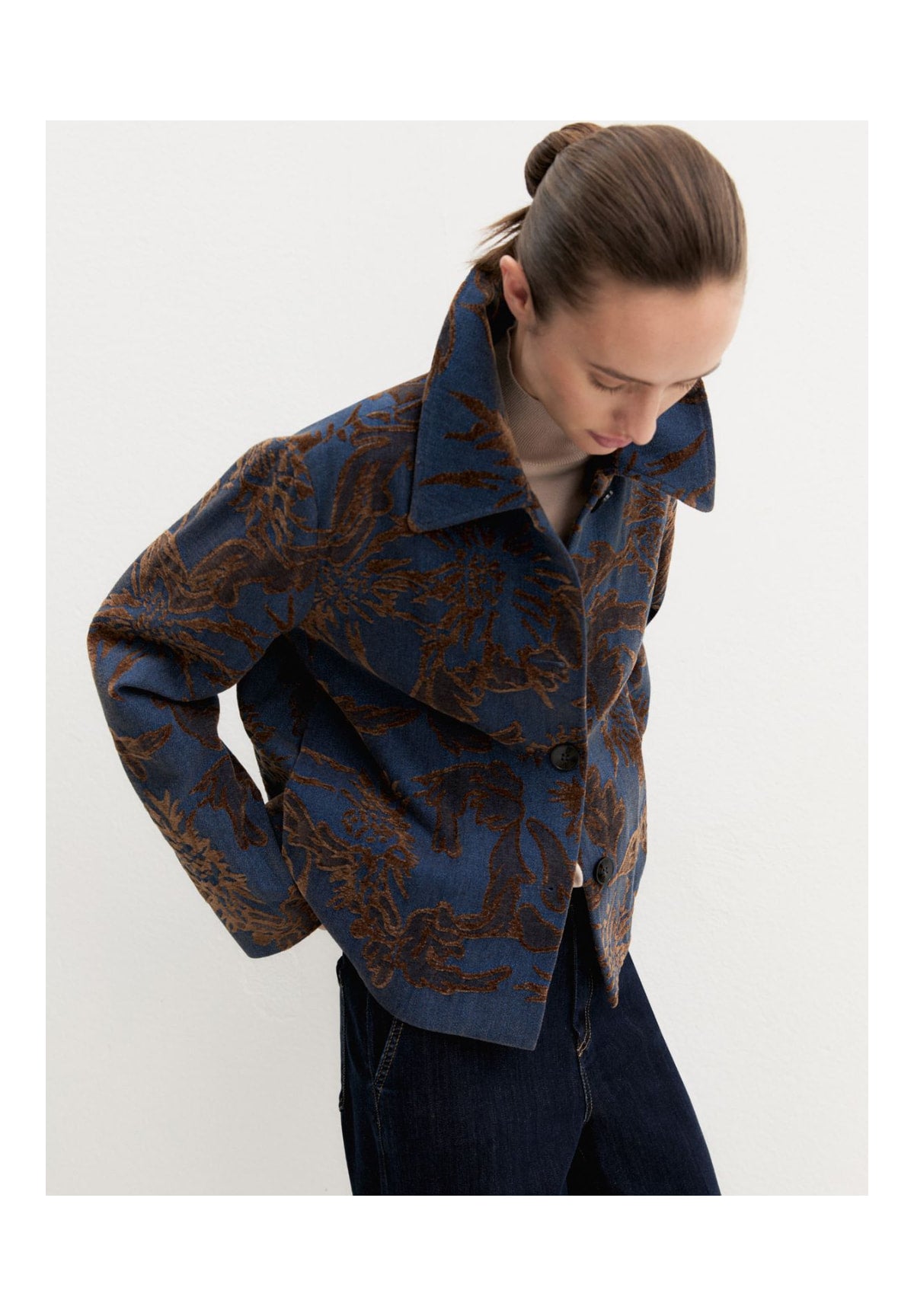 Giacca 2625046141200 EMMGHIERA Blue Jeans
