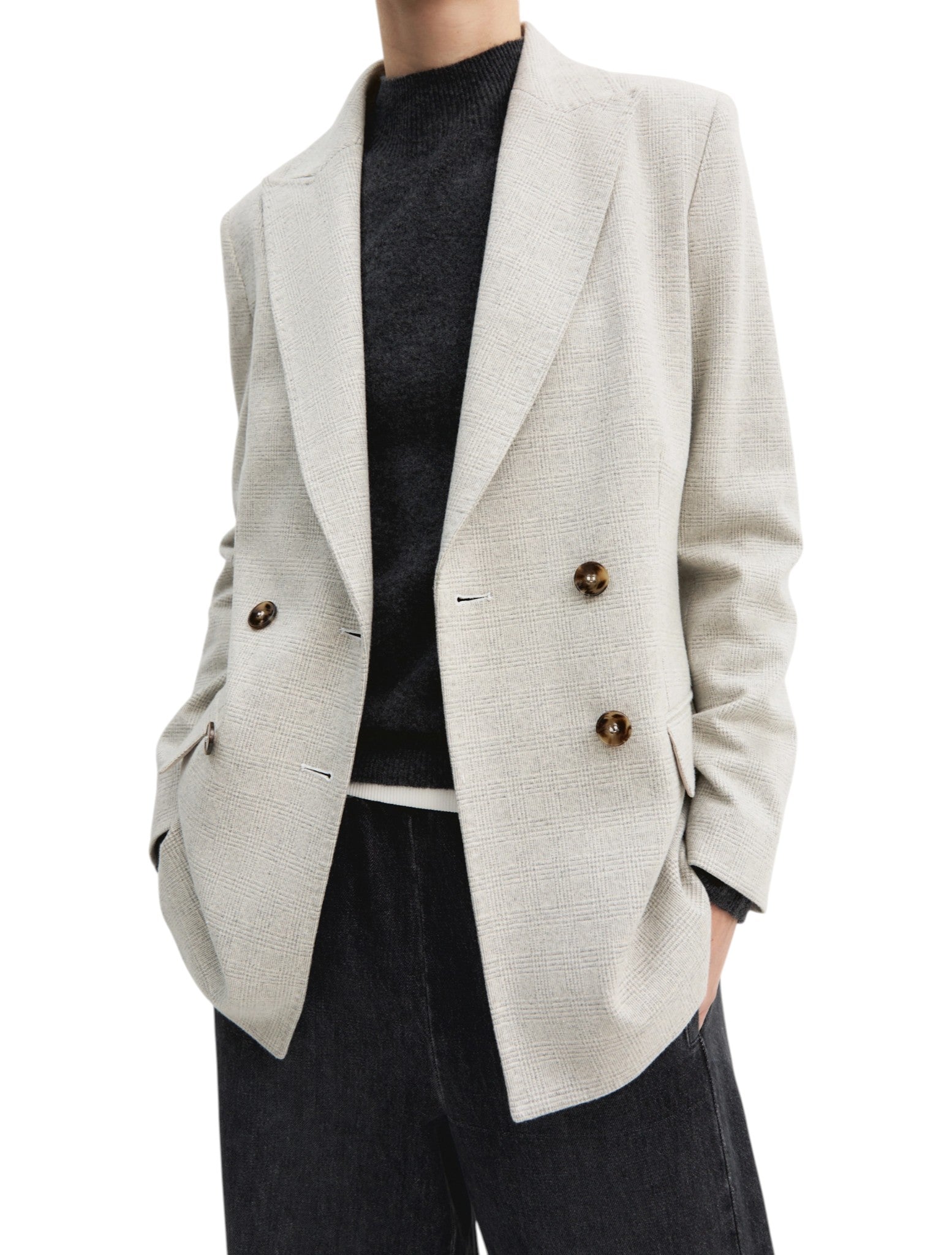 Giacca 2625916021200 EMMMATERIA Grigio chiaro