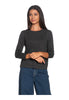 Emme Marella T-shirt a Maniche Lunghe 2625976021200 EMMMORA Antracite