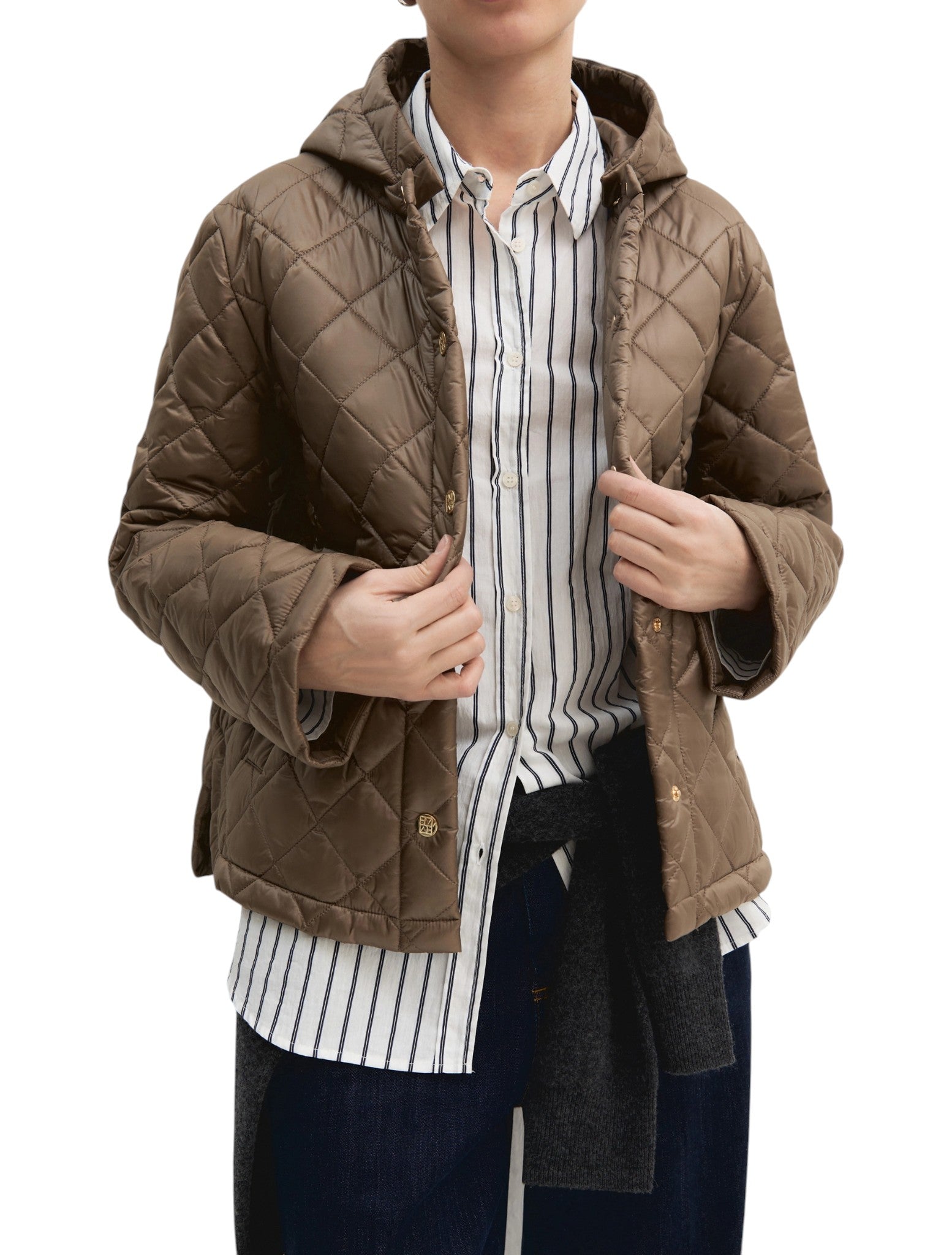 Giubbino 2625486071200 EMMVASTO Tortora