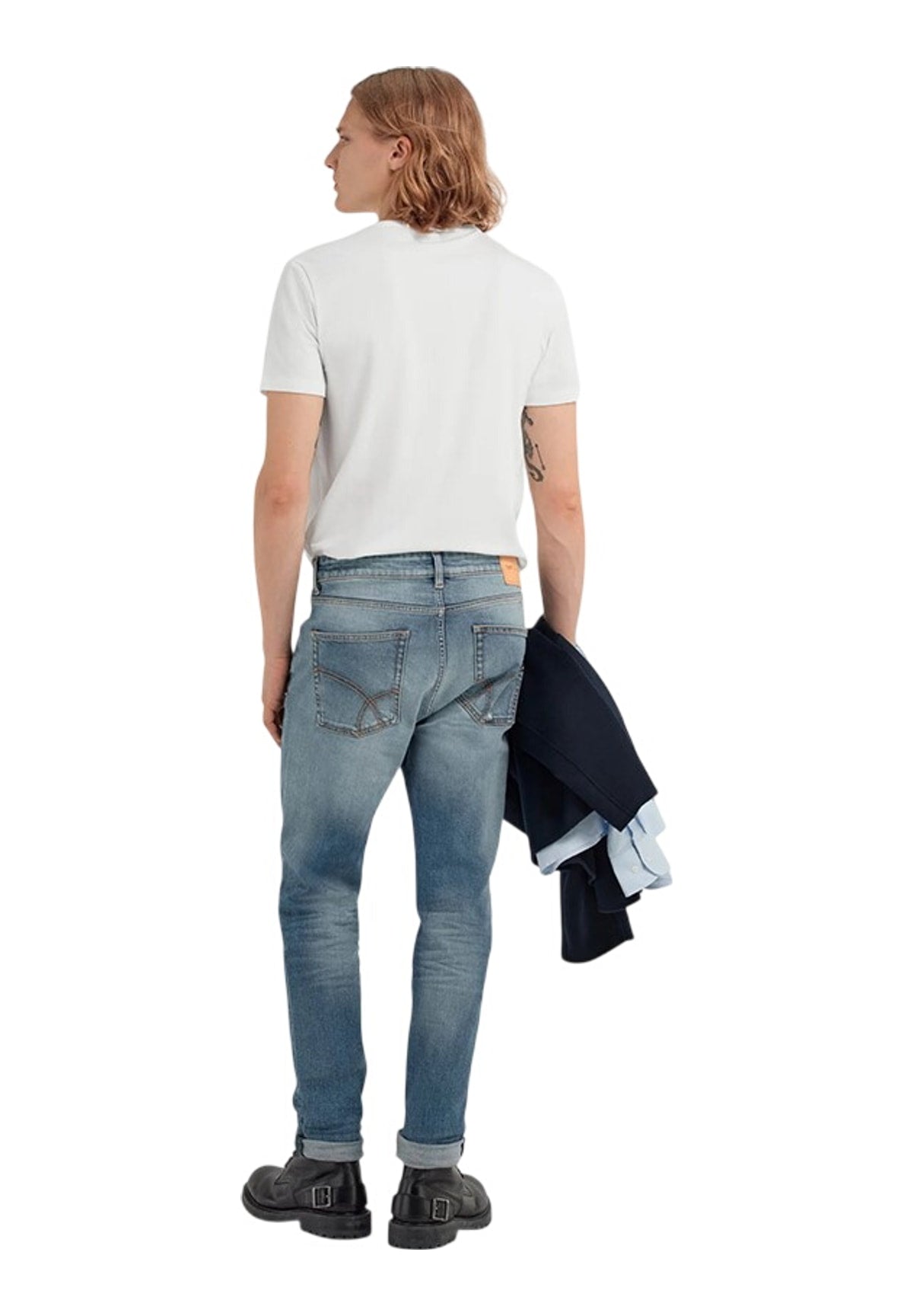 Jeans Albert Simple Rev A7253 Stone Blue Medium