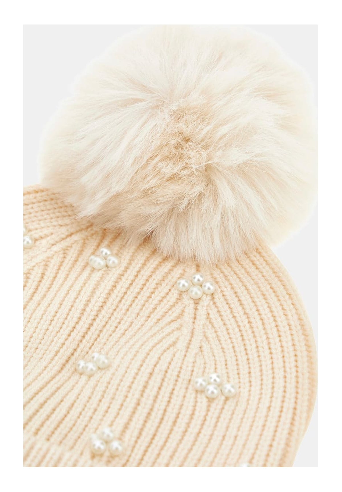 Cappello Knitted Beanie AW5635 Off White